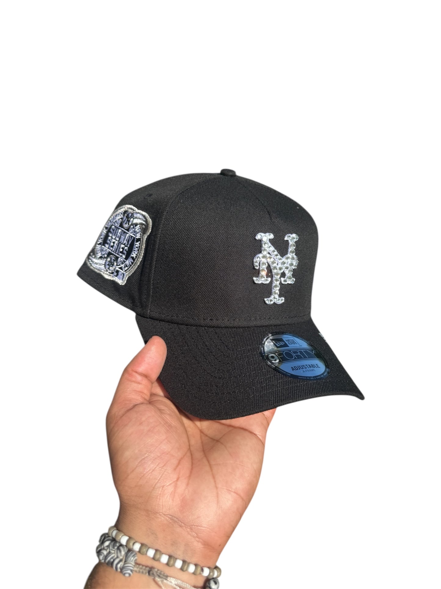 POLANCAPS NY Mets Cross SNAPBACK