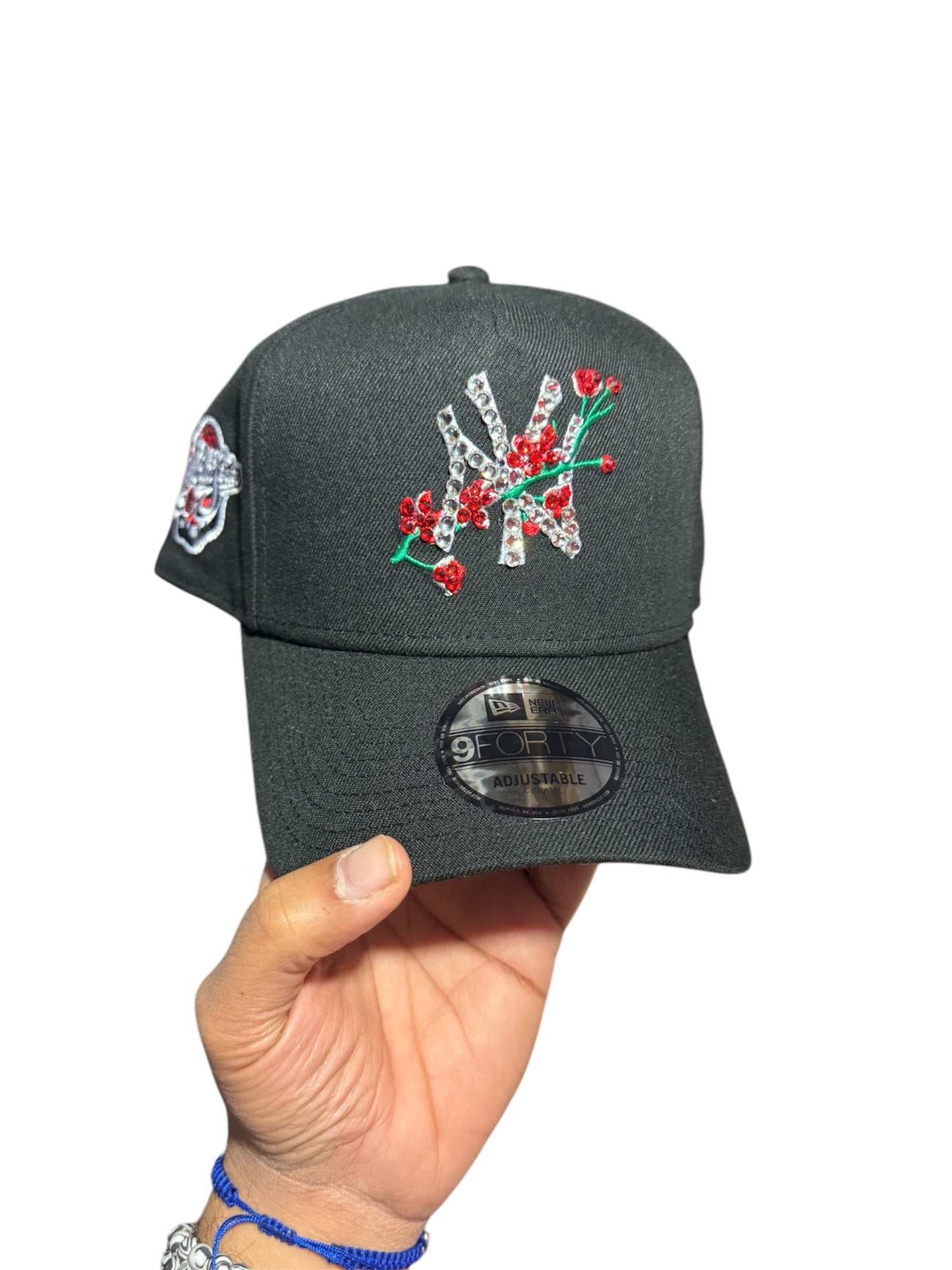 POLANCAPS NY ICE BLOSSOM BLACK SNAPBACK