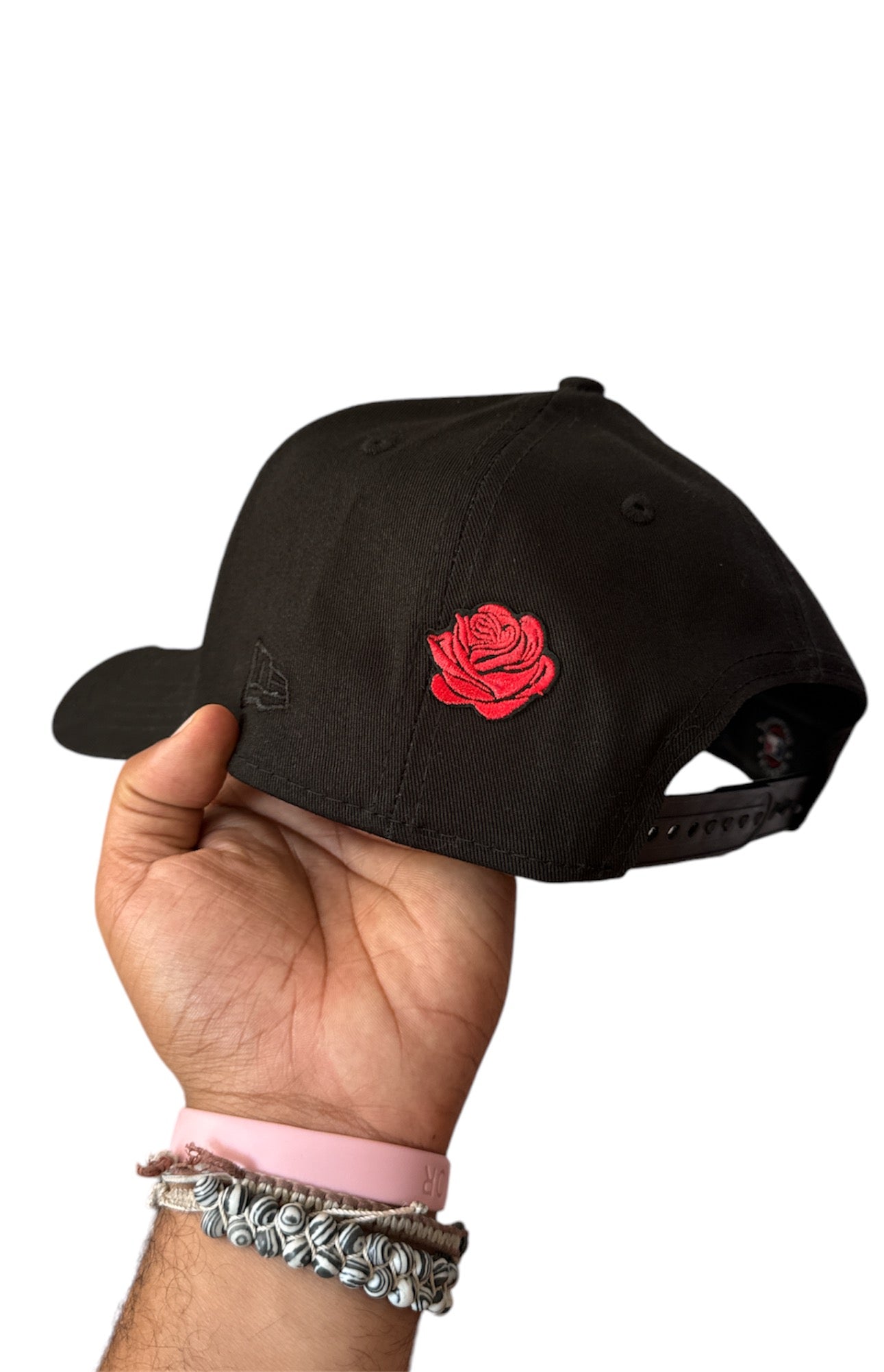SNAPBACK Red Chrome Cross Yankees