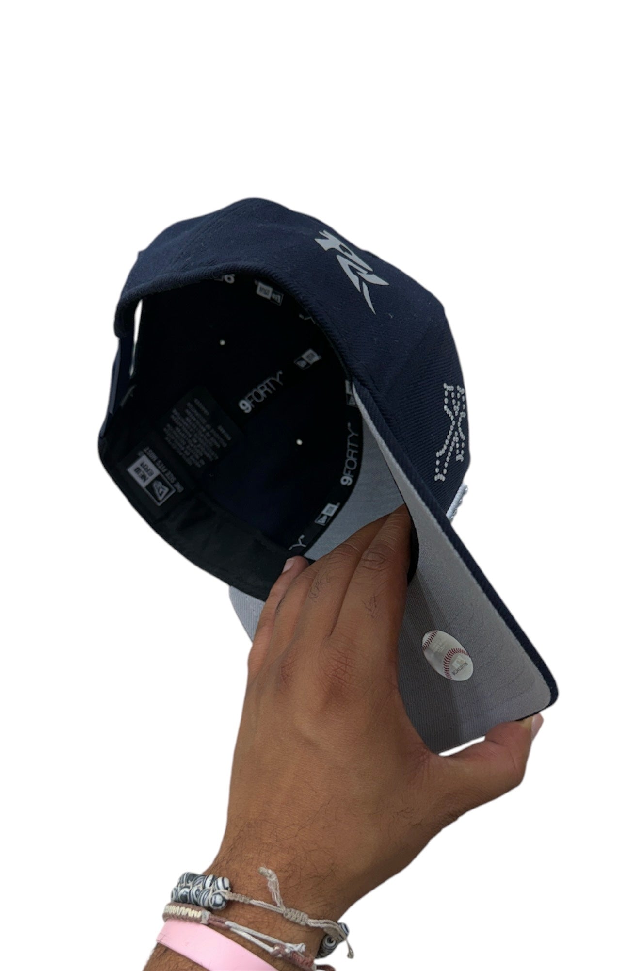 POLANCAPS NY ICE NAVY SNAPBACK