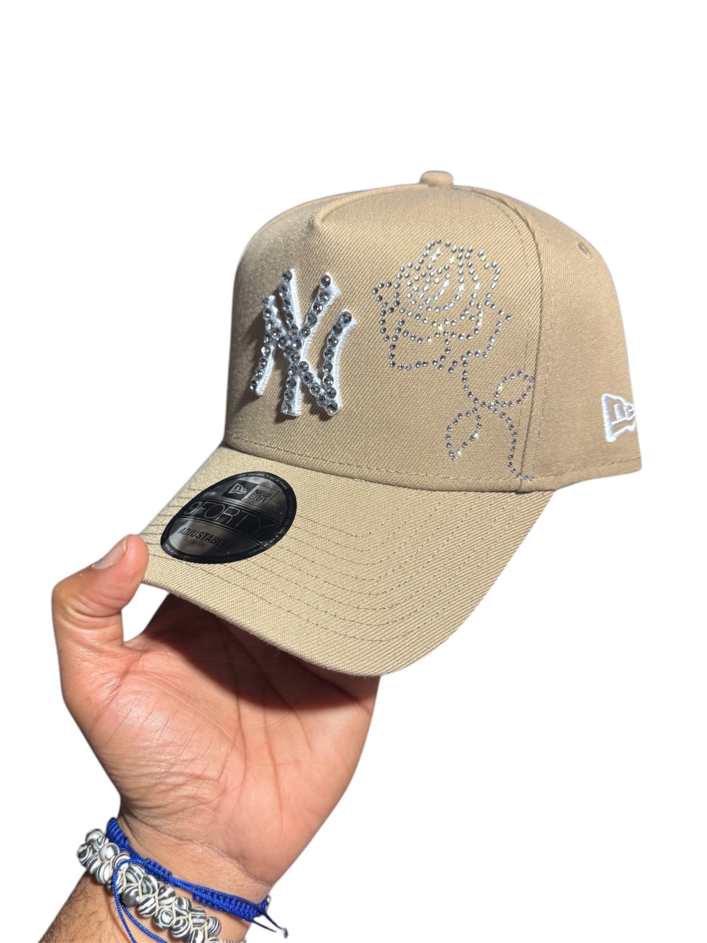 POLANCAPS NY ICE ROSE SAND SNAPBACK