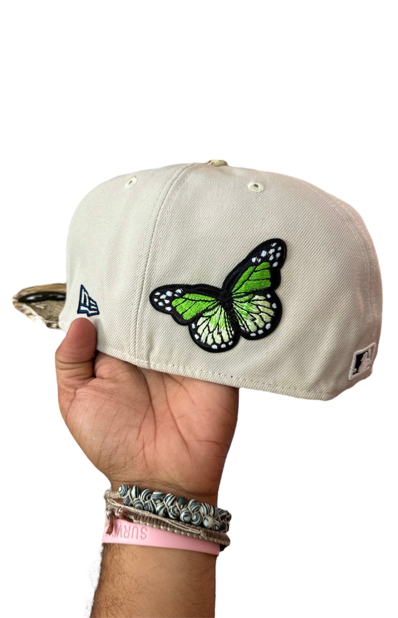Size 8 CAMO Yankees Fitted