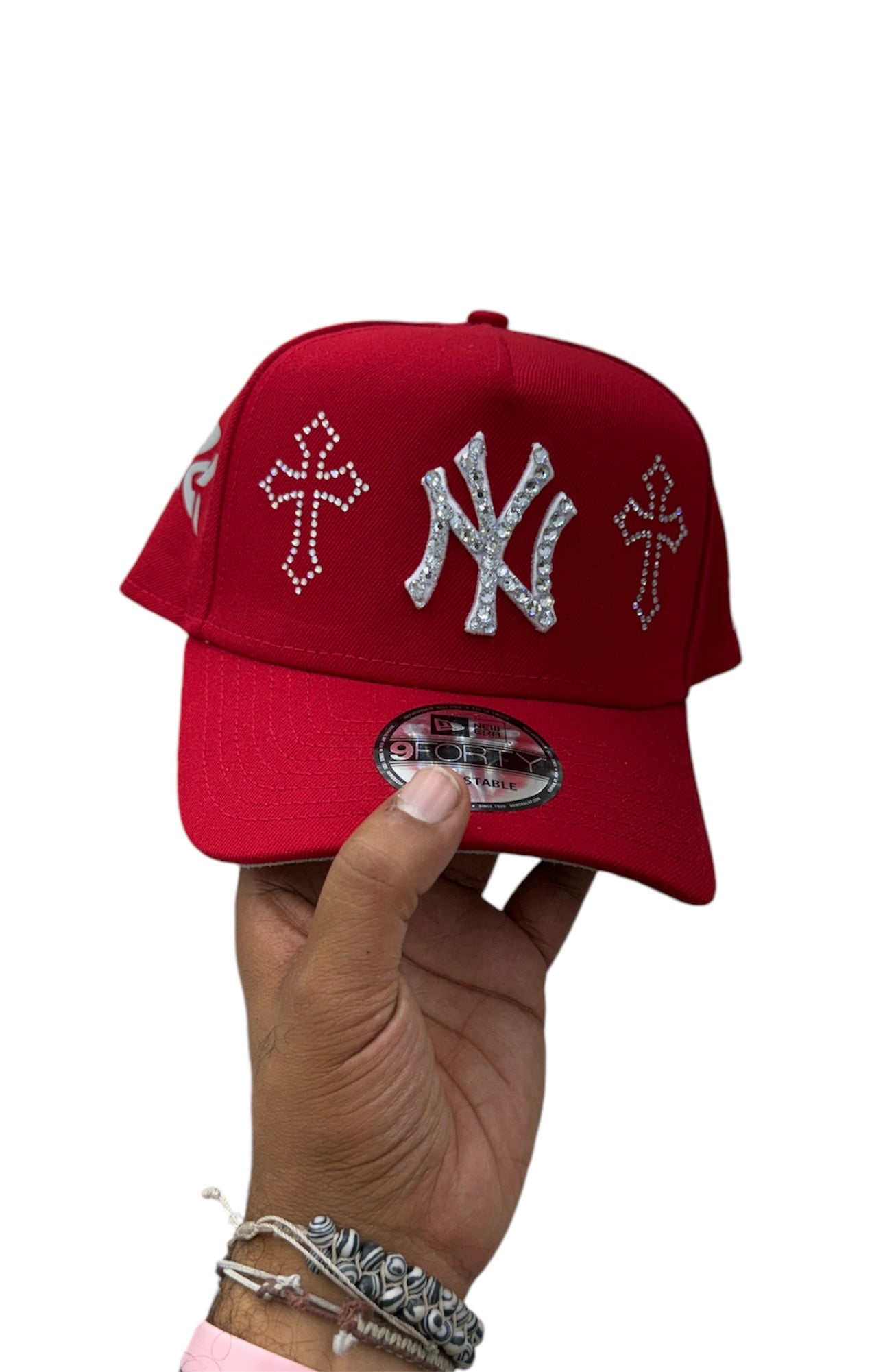 POLANCAPS NY ICE RED SNAPBACK