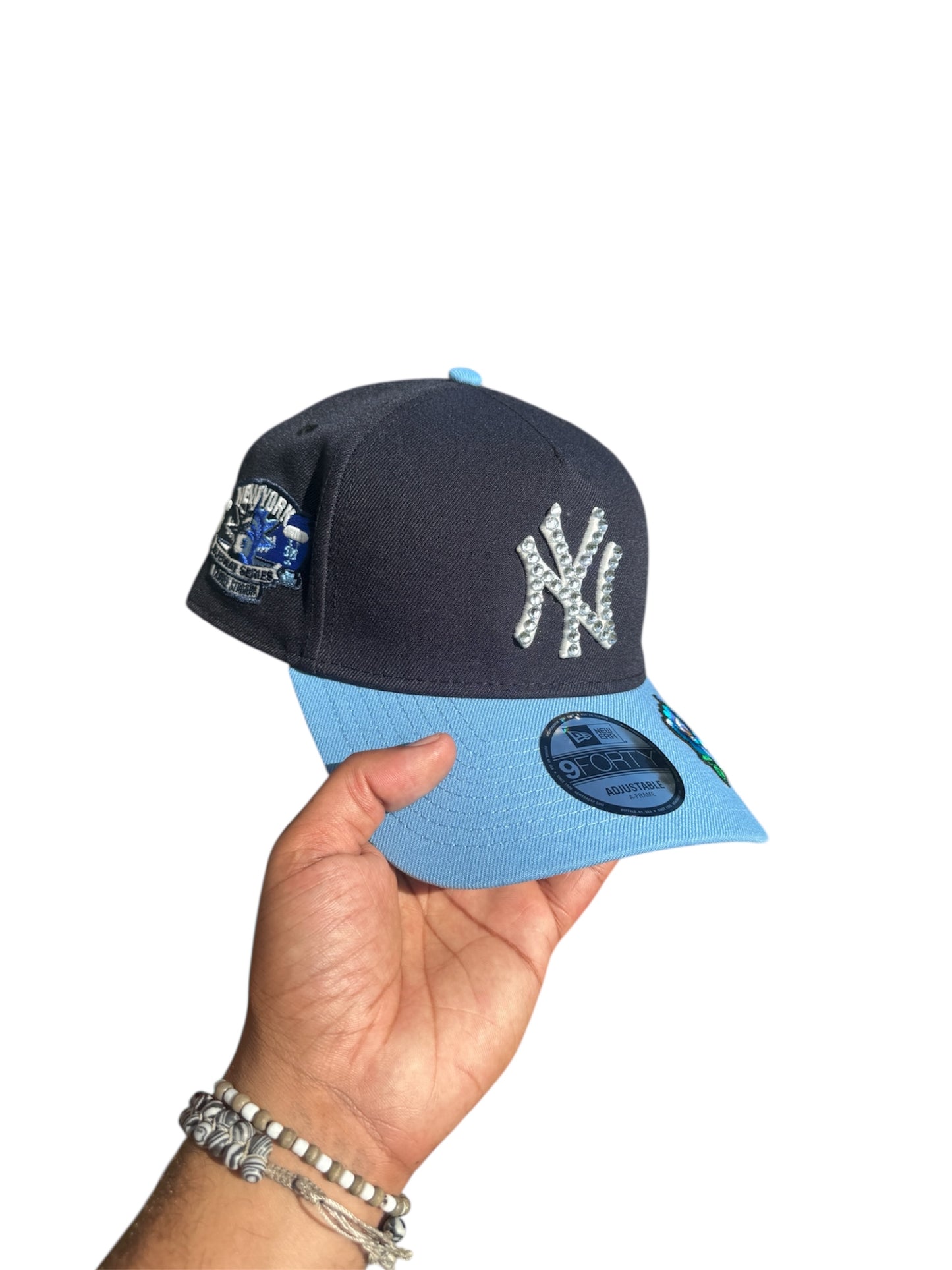 POLANCAPS NY Blue Rose SNAPBACK