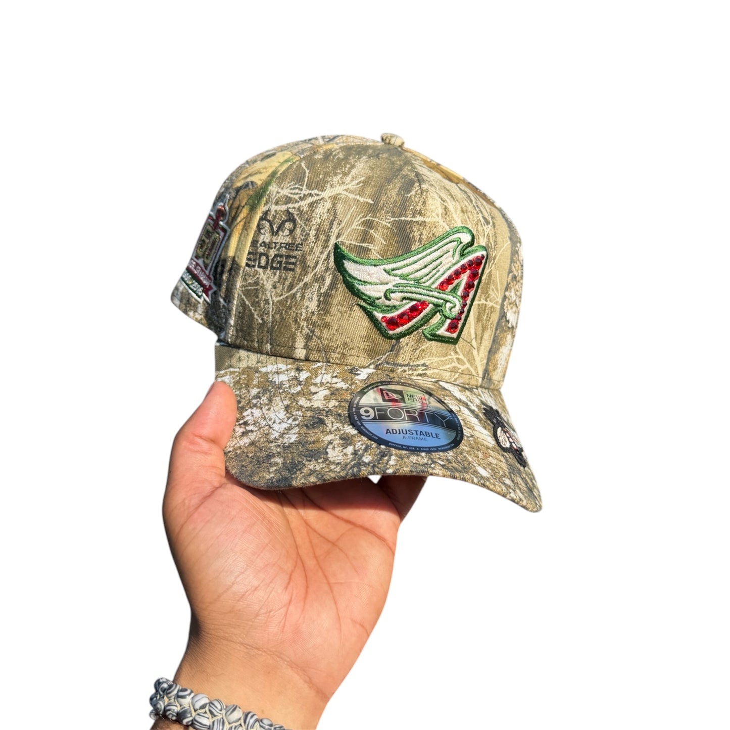 POLANCAPS Camo Angels SNAPBACK