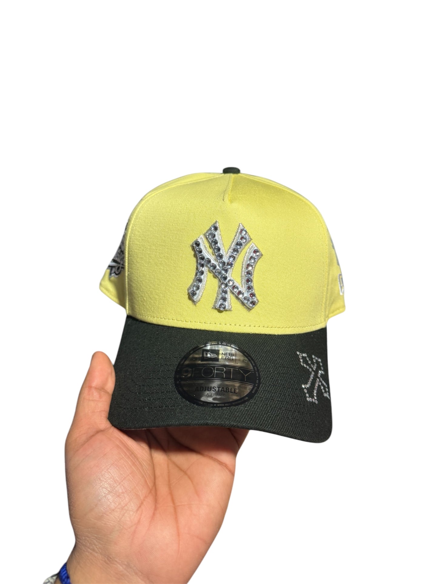 POLANCAPS NY ICE PASTEL YELLOW SNAPBACK