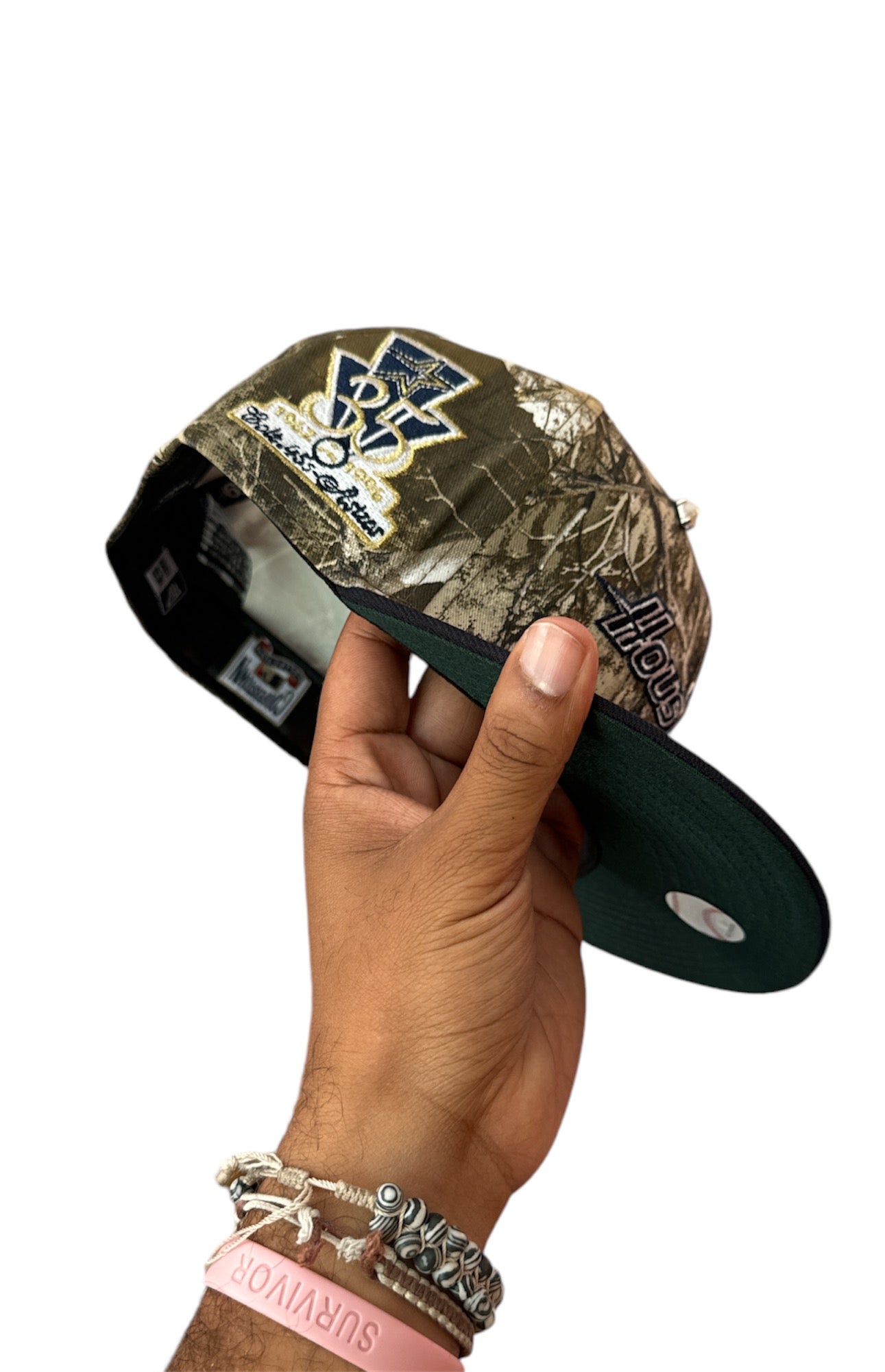 Size 7 3/8 CAMO Astros Fitted