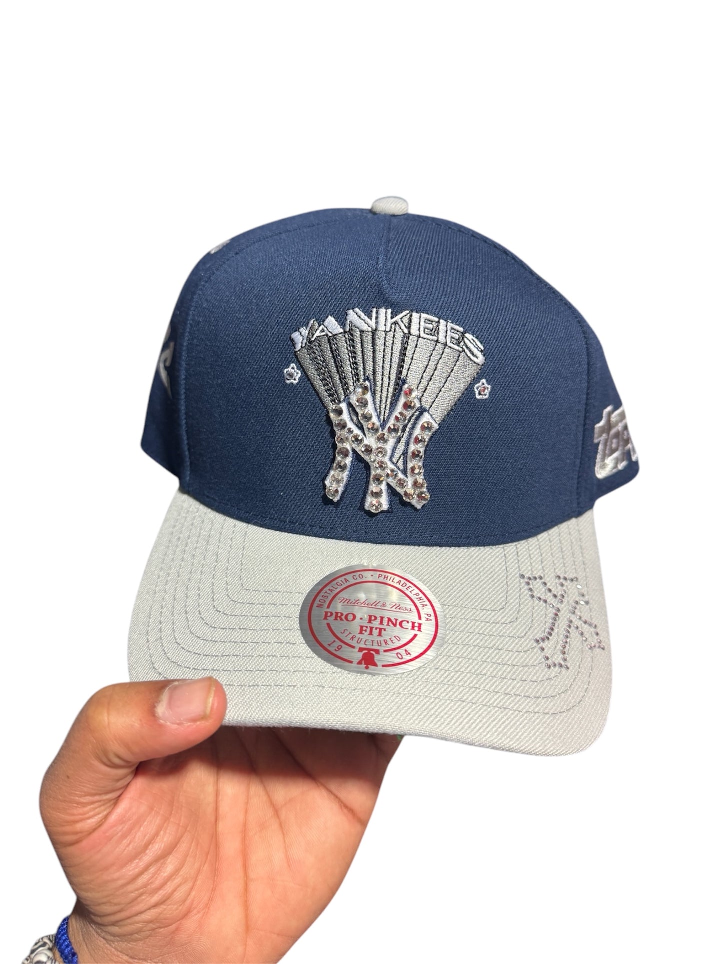POLANCAPS NY ICE NAVY 2TONE SNAPBACK