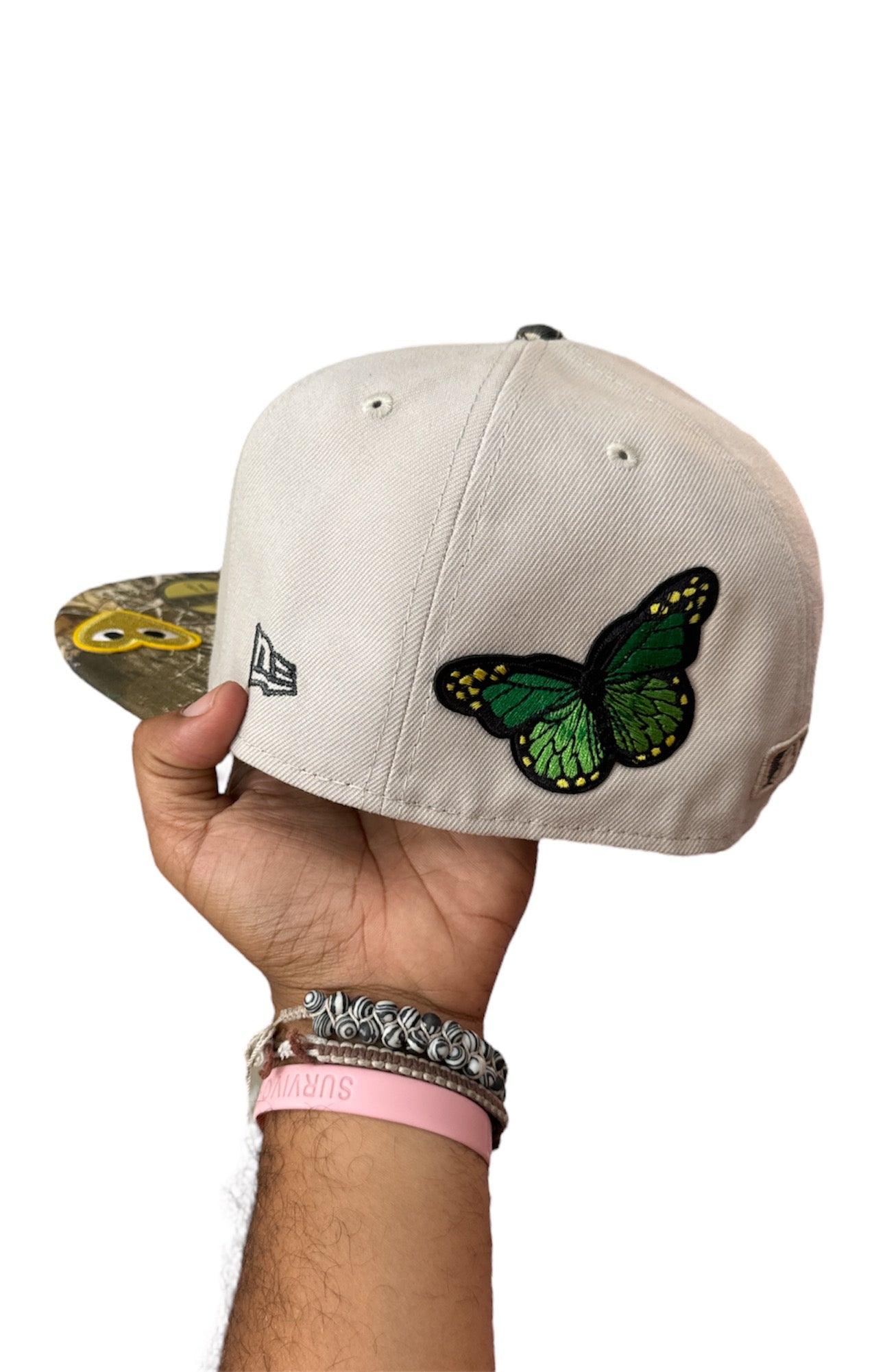 Size 7 3/8 CAMO Mets Fitted