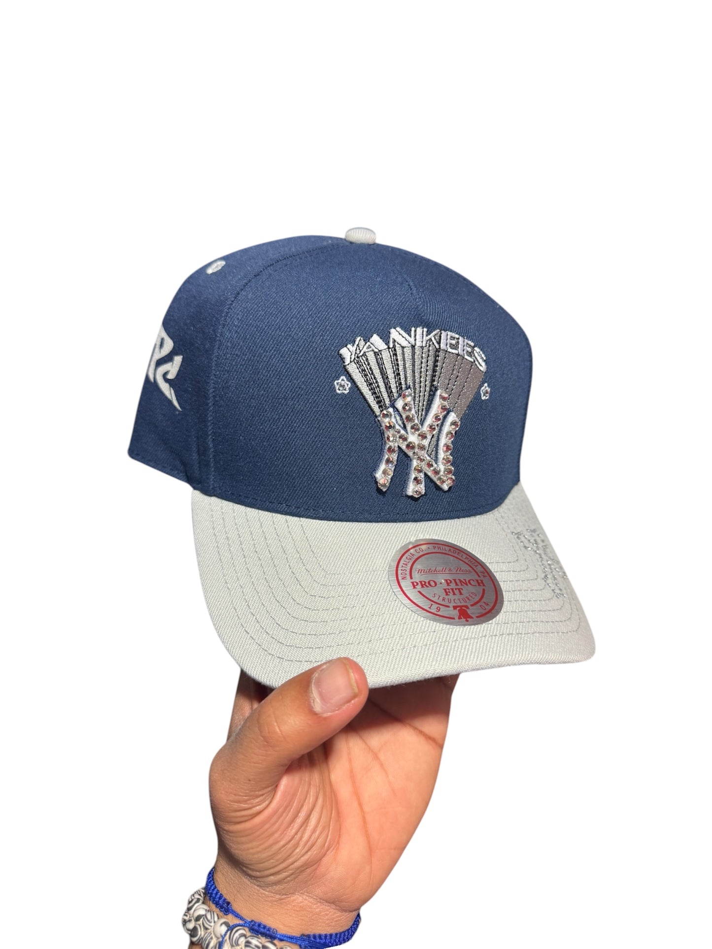 POLANCAPS NY ICE NAVY 2TONE SNAPBACK