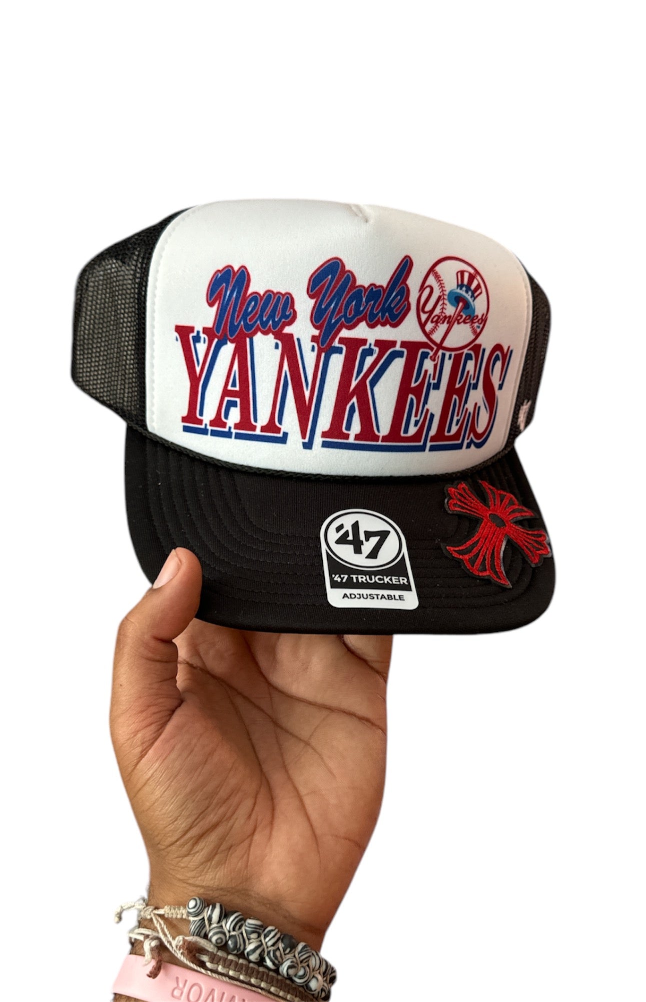 SNAPBACK Chrome Trucker Yankees