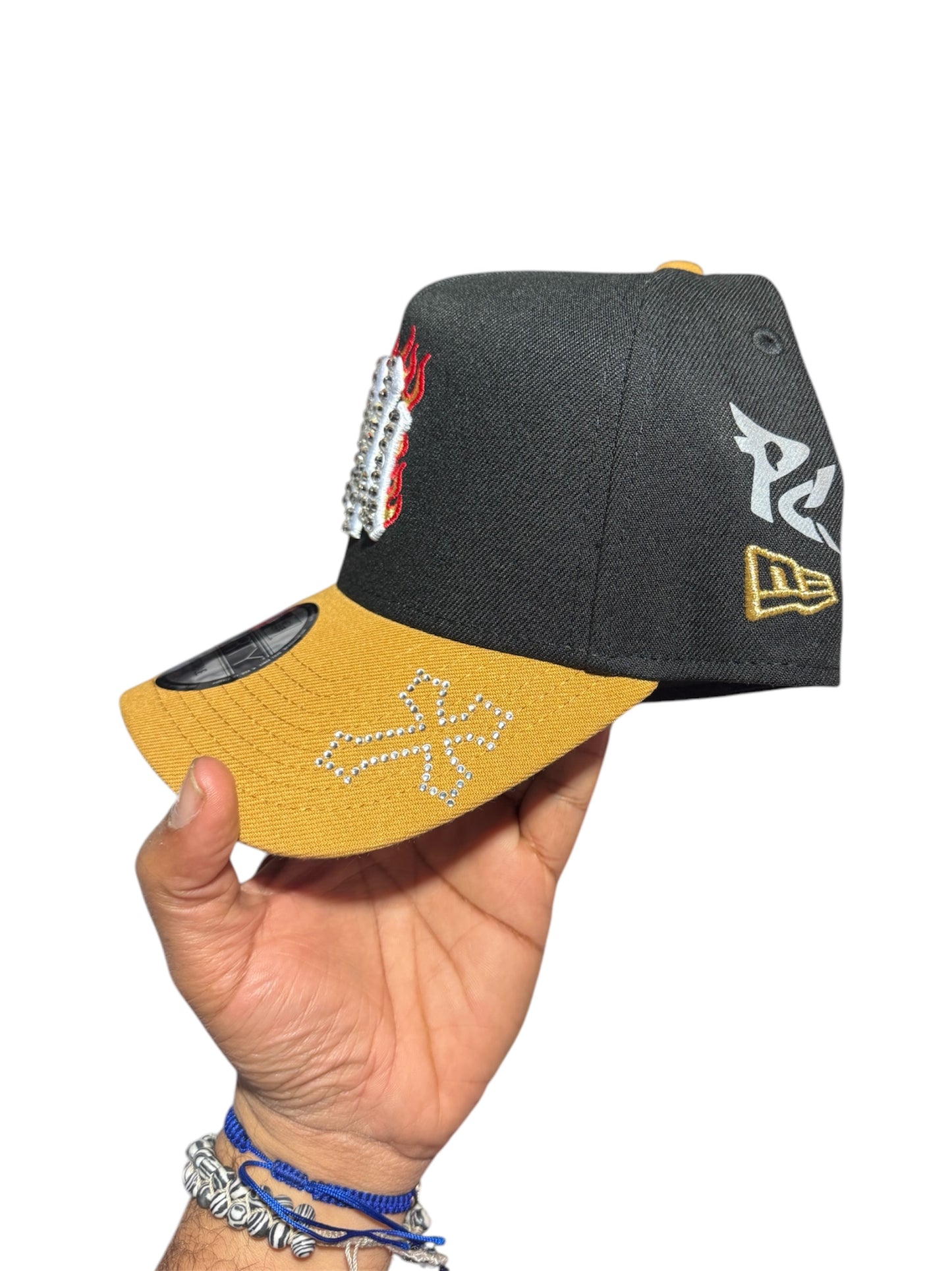 POLANCAPS NY ICE FLAME SNAPBACK