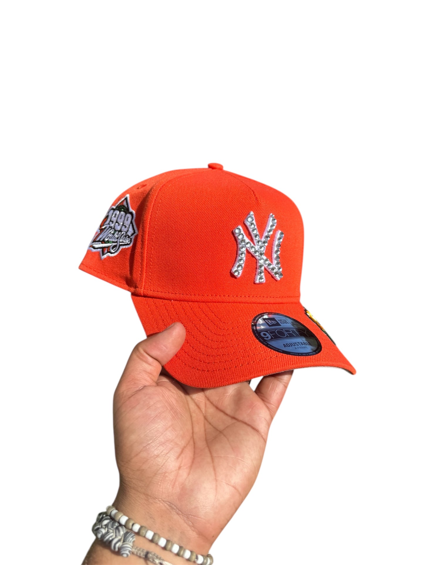 POLANCAPS NY Orange Rose SNAPBACK
