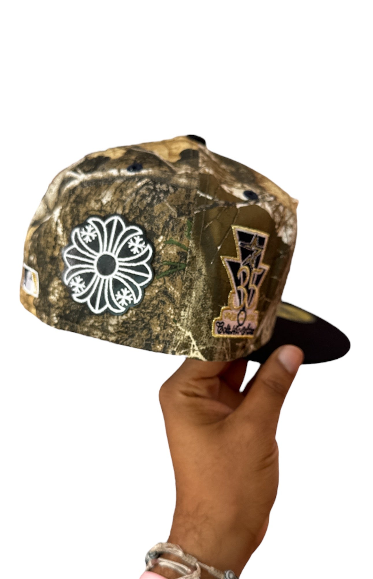Size 7 3/8 CAMO Astros Fitted