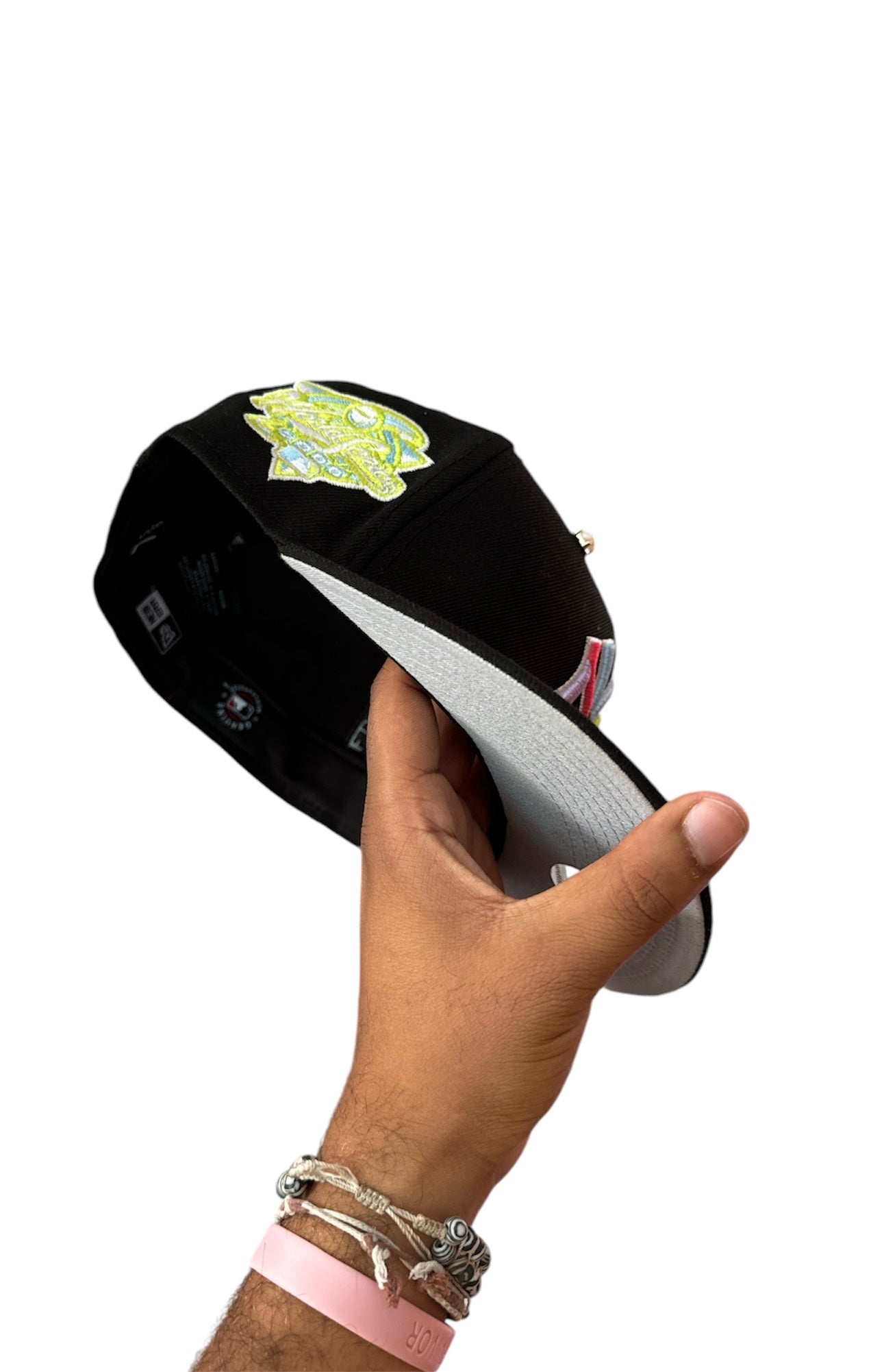 Size 7 5/8 Neon Space Yankees Fitted