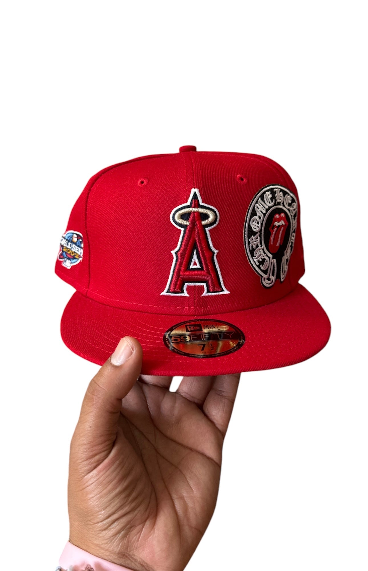 Size 7 1/2 Chrome Angels Fitted