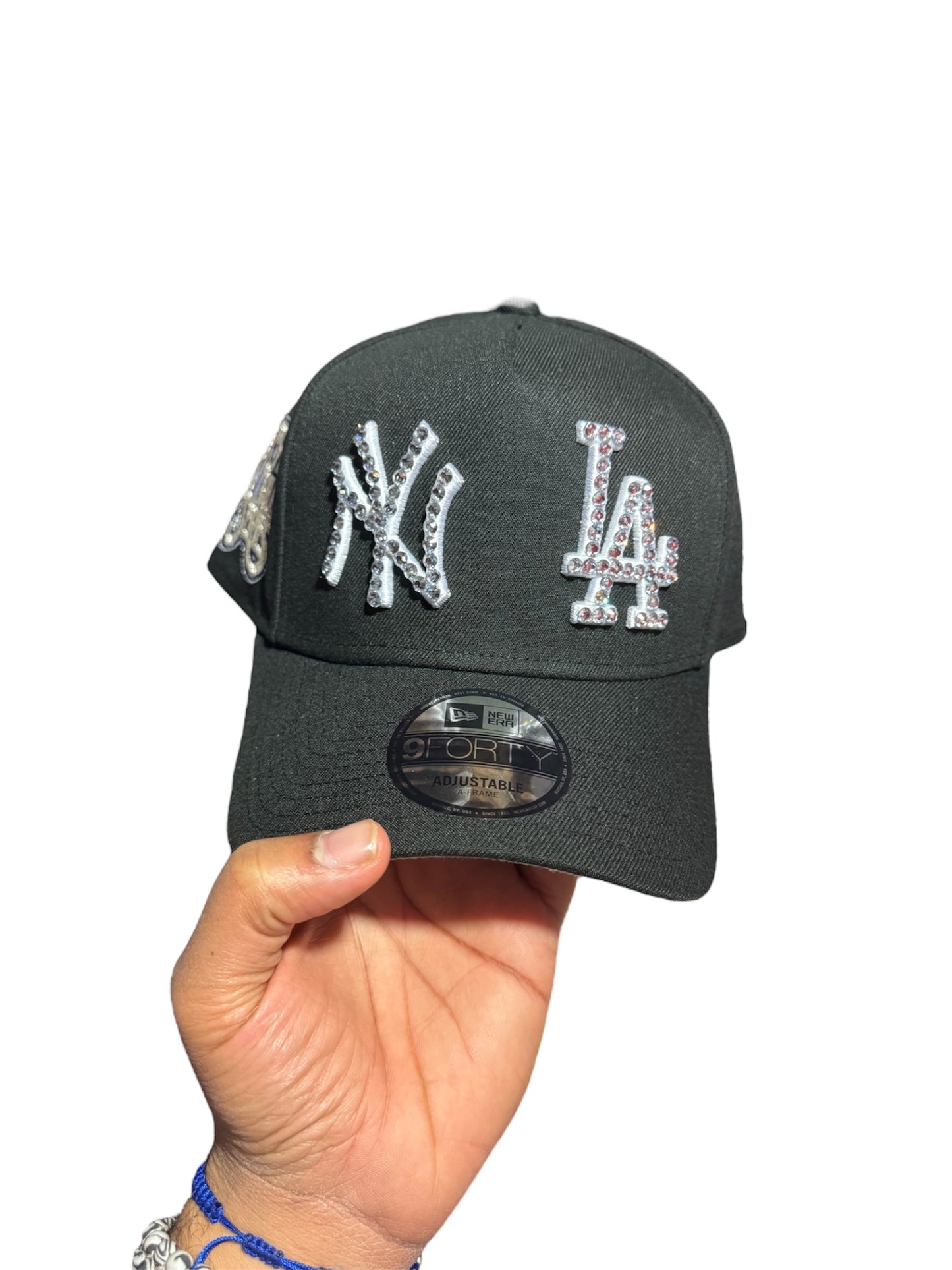 POLANCAPS NY VS LA ICE BLACK SNAPBACK