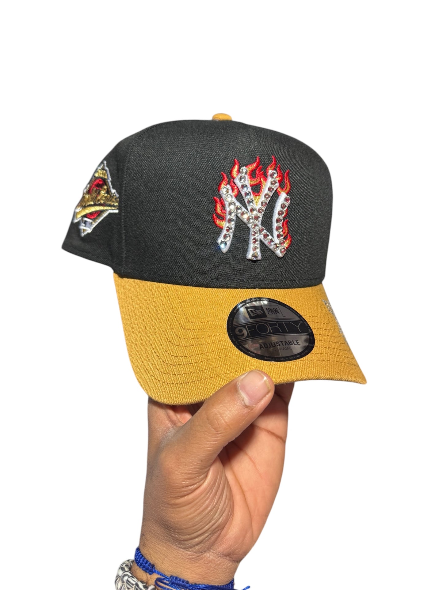 POLANCAPS NY ICE FLAME SNAPBACK