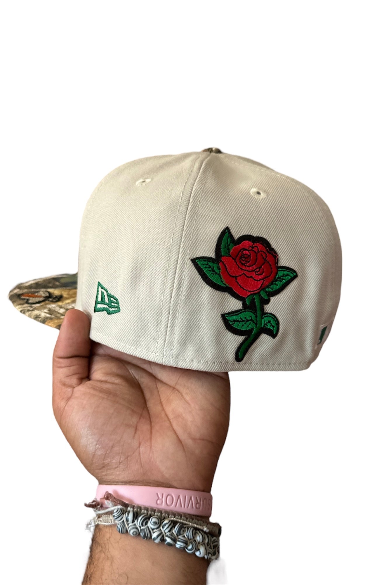 Size 7 3/8 CAMO Brewers Fitted