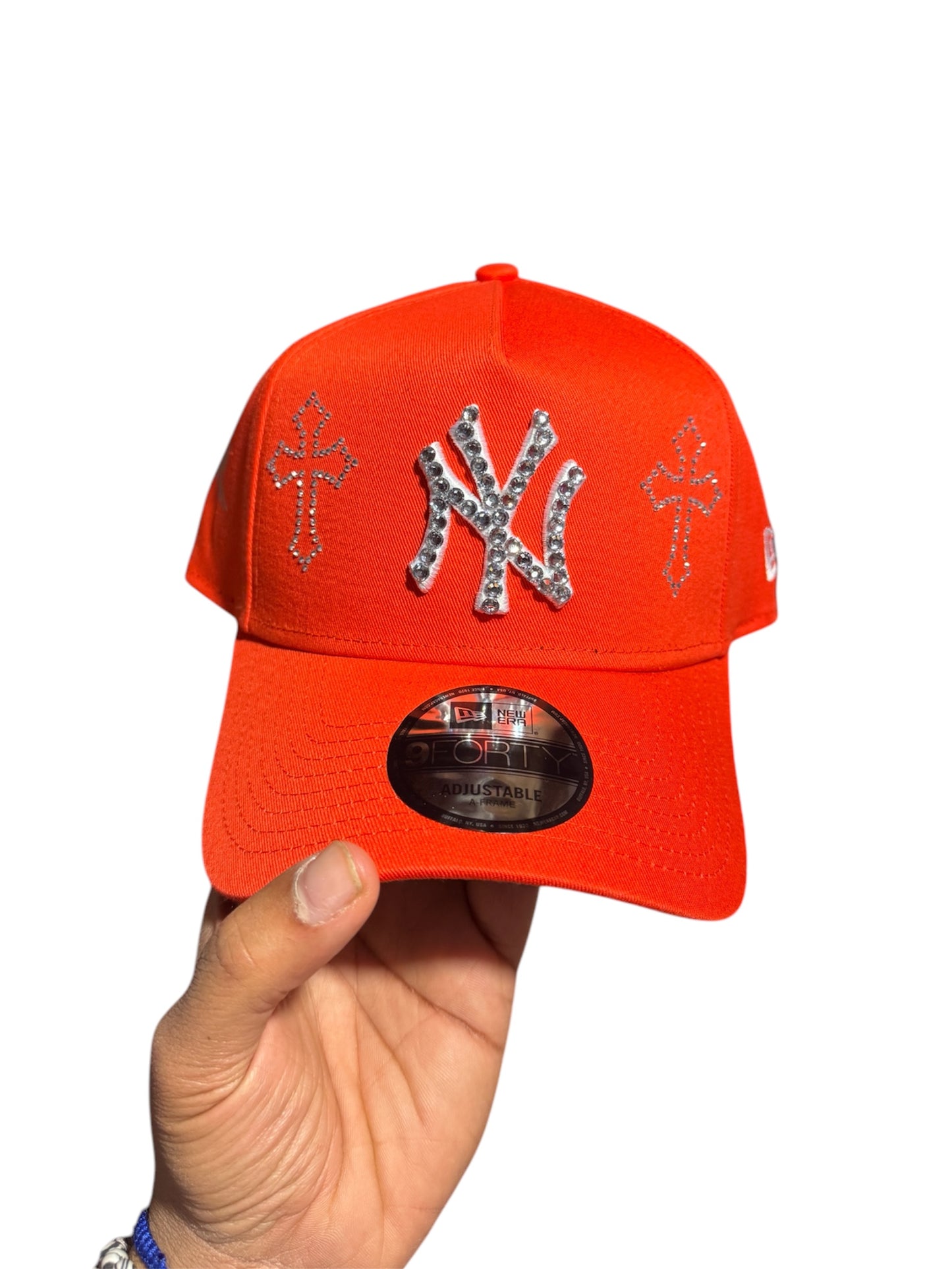 POLANCAPS NY ICE ORANGE SNAPBACK