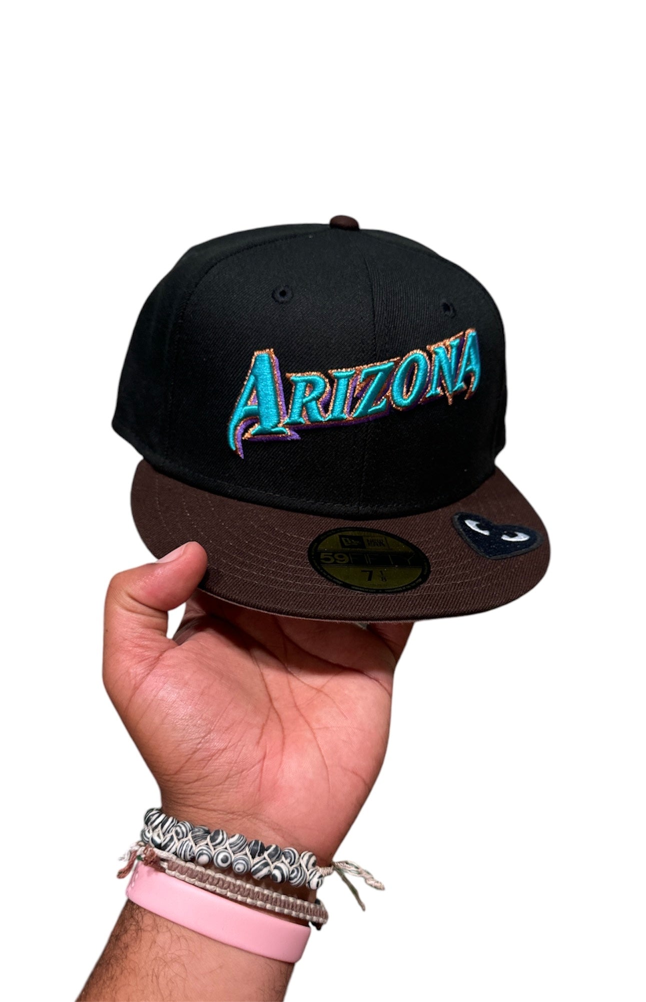 Size 7 1/8 Arizona D-Backs Fitted