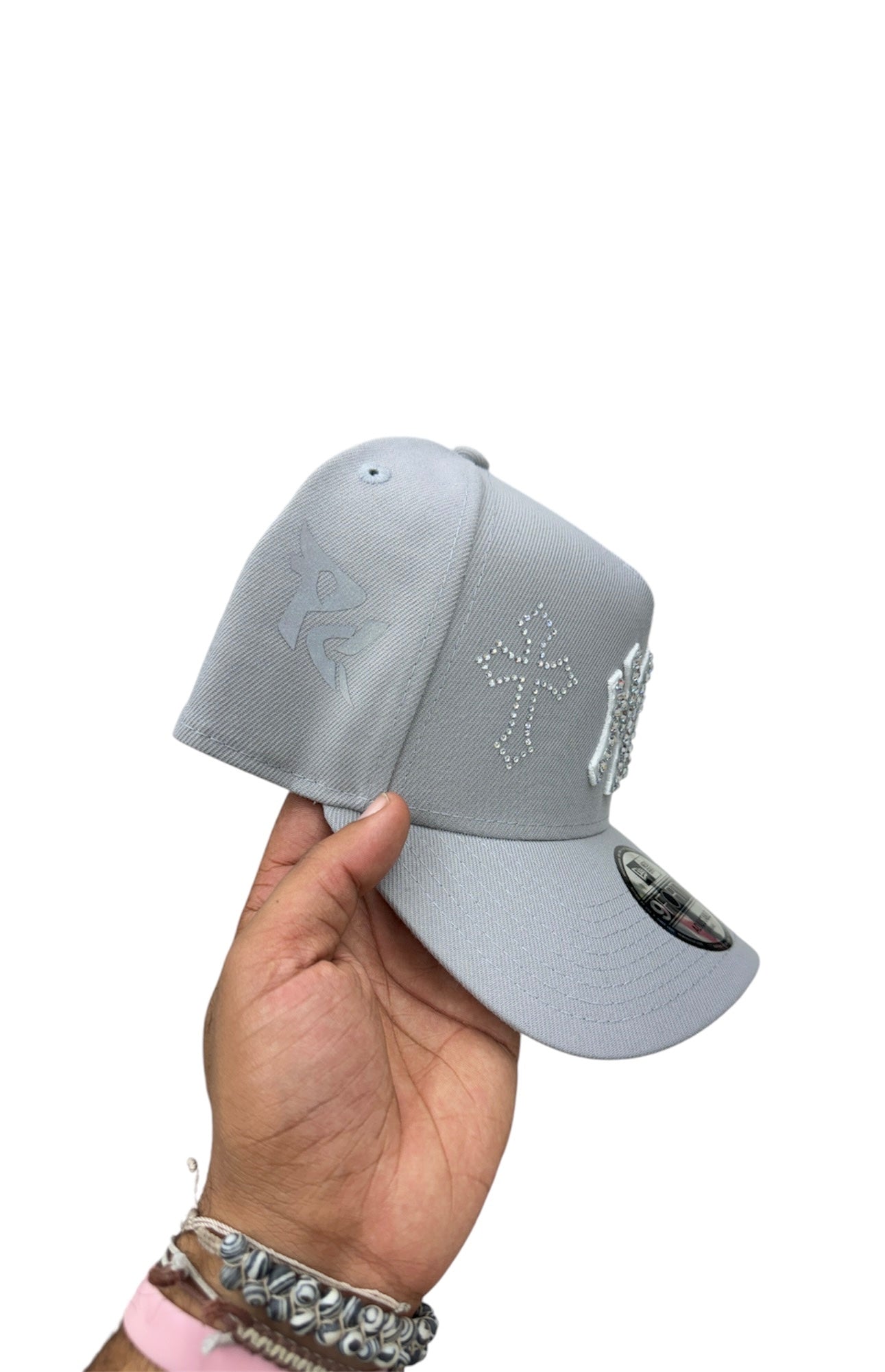 POLANCAPS NY ICE Grey SNAPBACK