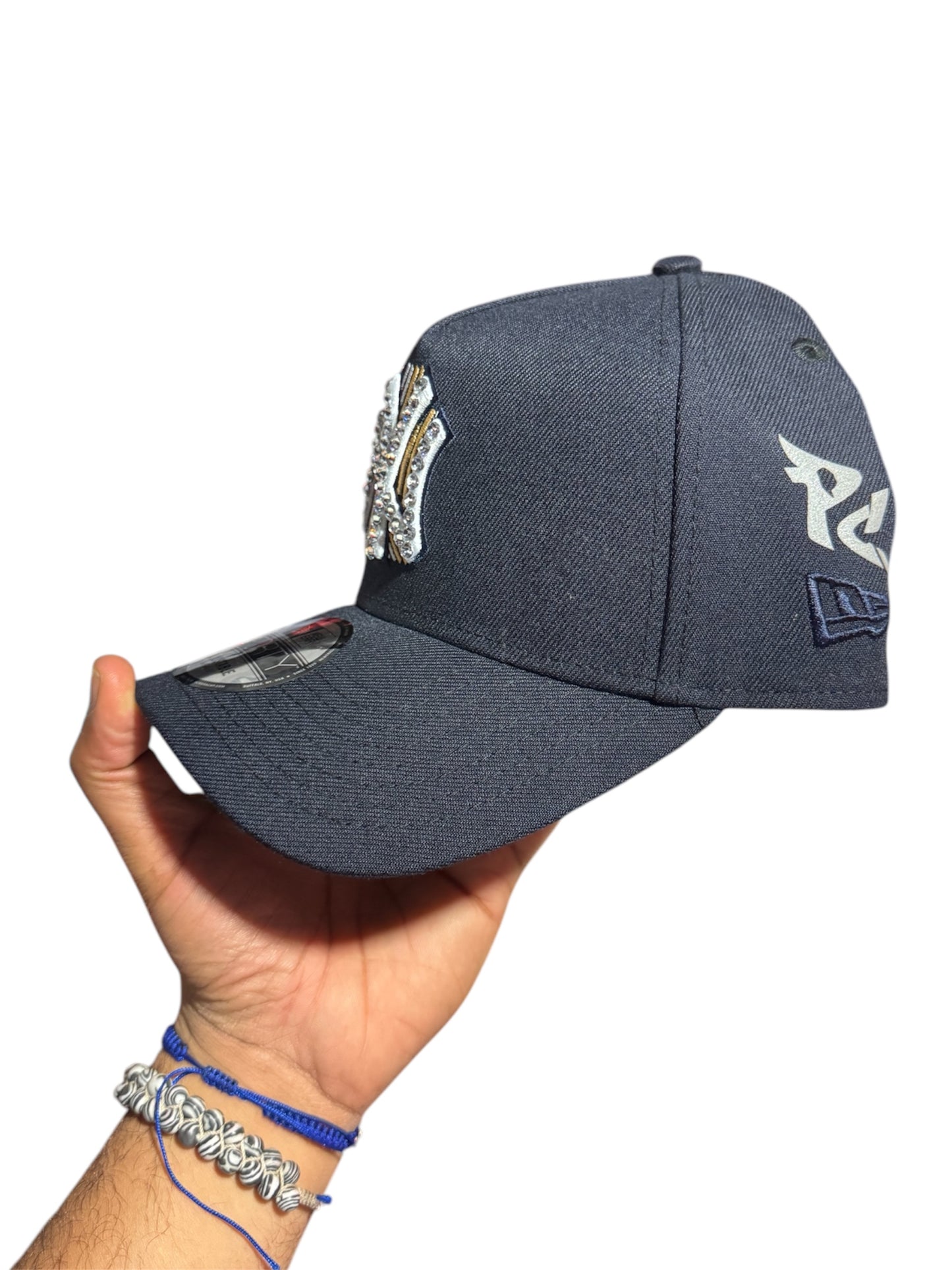 POLANCAPS NY ICE 3D NAVY SNAPBACK