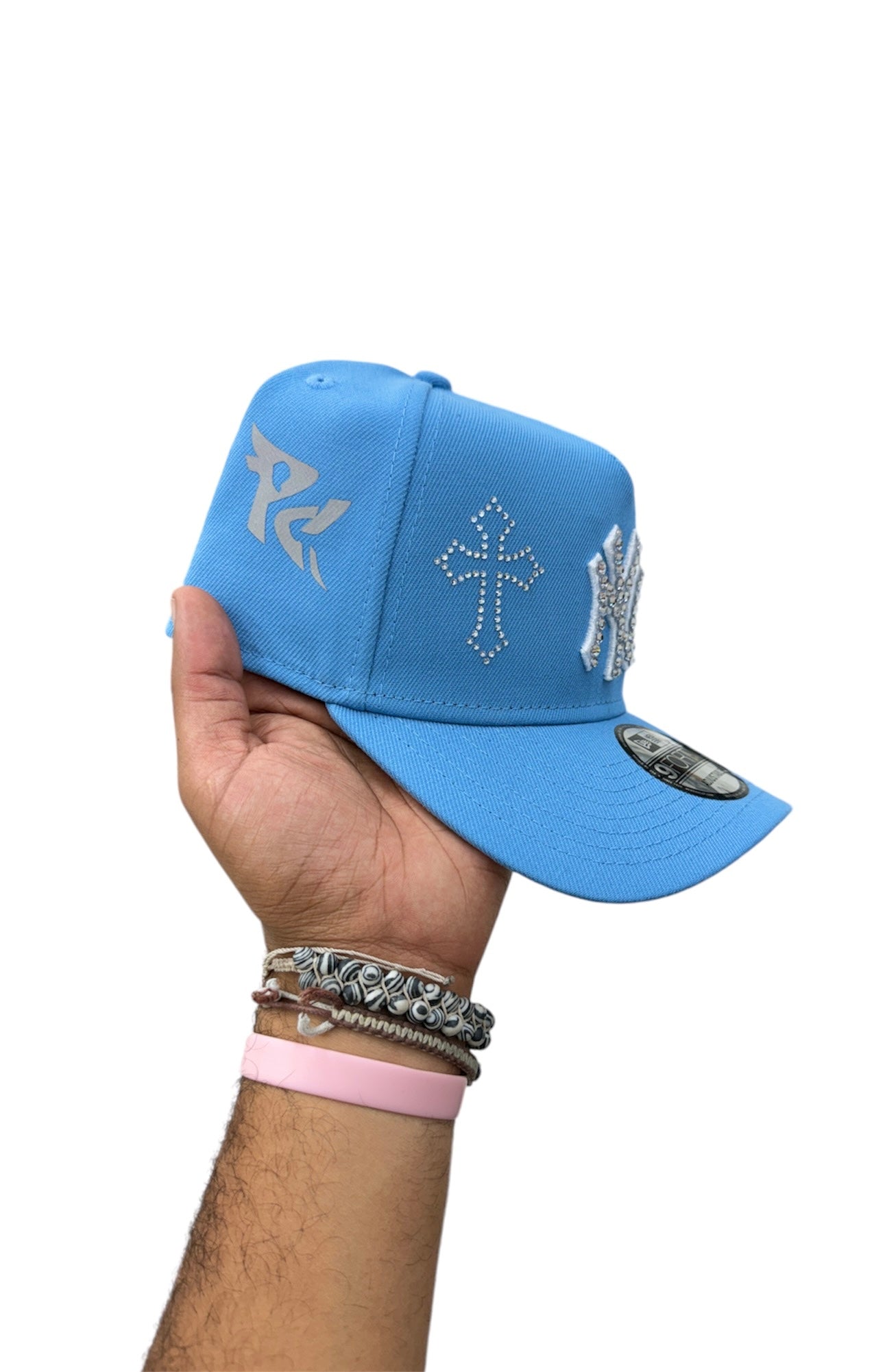 POLANCAPS NY ICE Sky Blue SNAPBACK