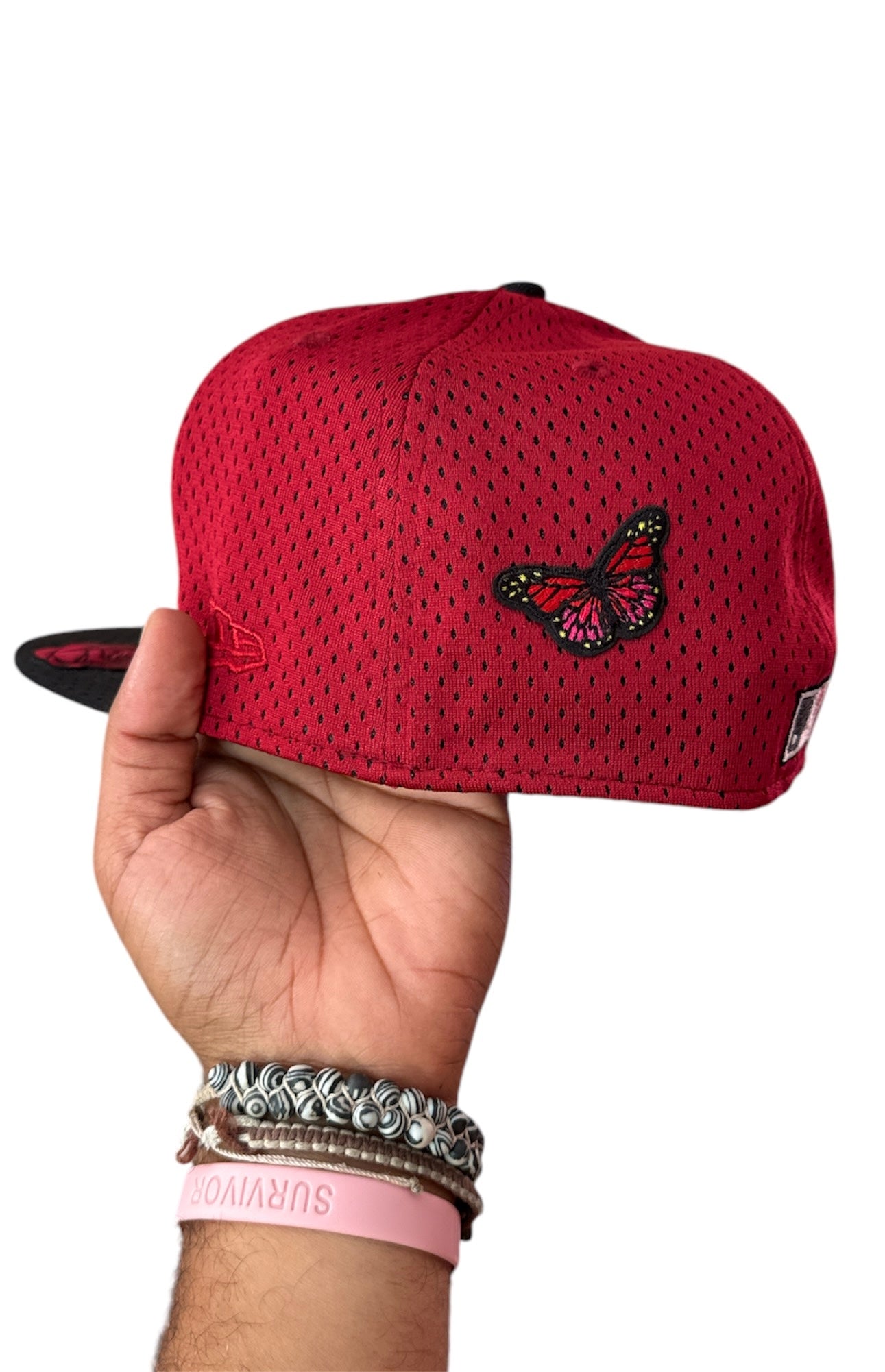Size 7 1/2 Mesh Astros Fitted