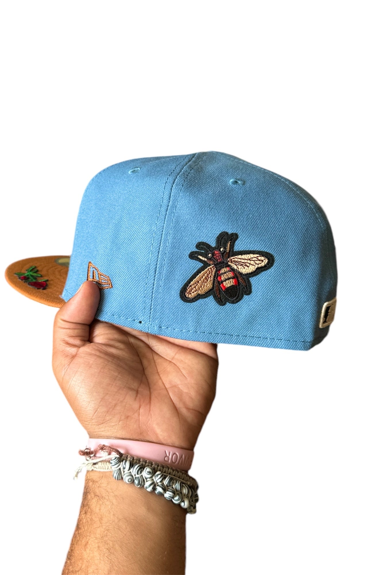 Size 7 5/8 Mets Blue Fitted