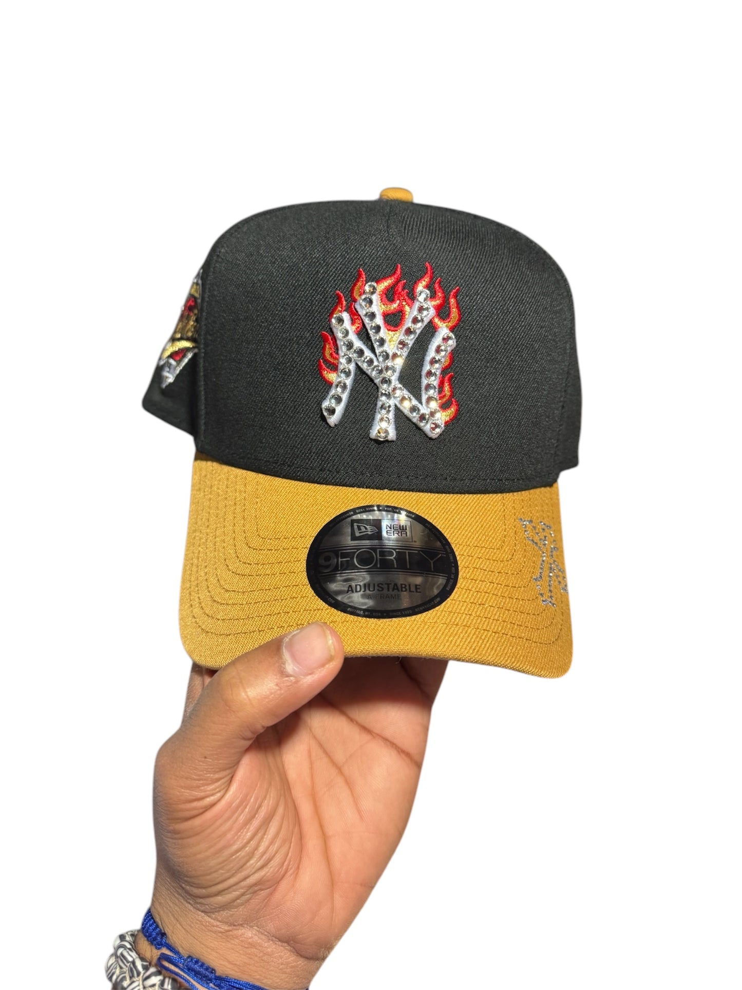 POLANCAPS NY ICE FLAME SNAPBACK