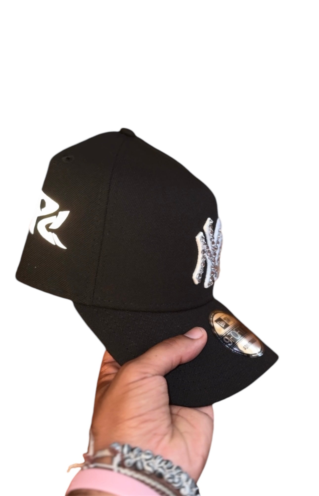 POLANCAPS NY ICE Chrome Black SNAPBACK