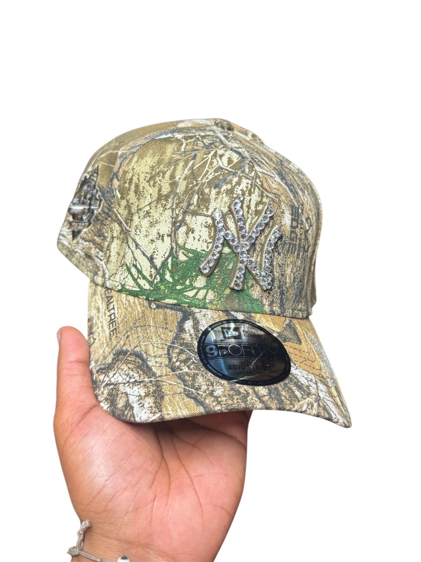 POLANCAPS NY ICE CROSS REALTREE SNAPBACK