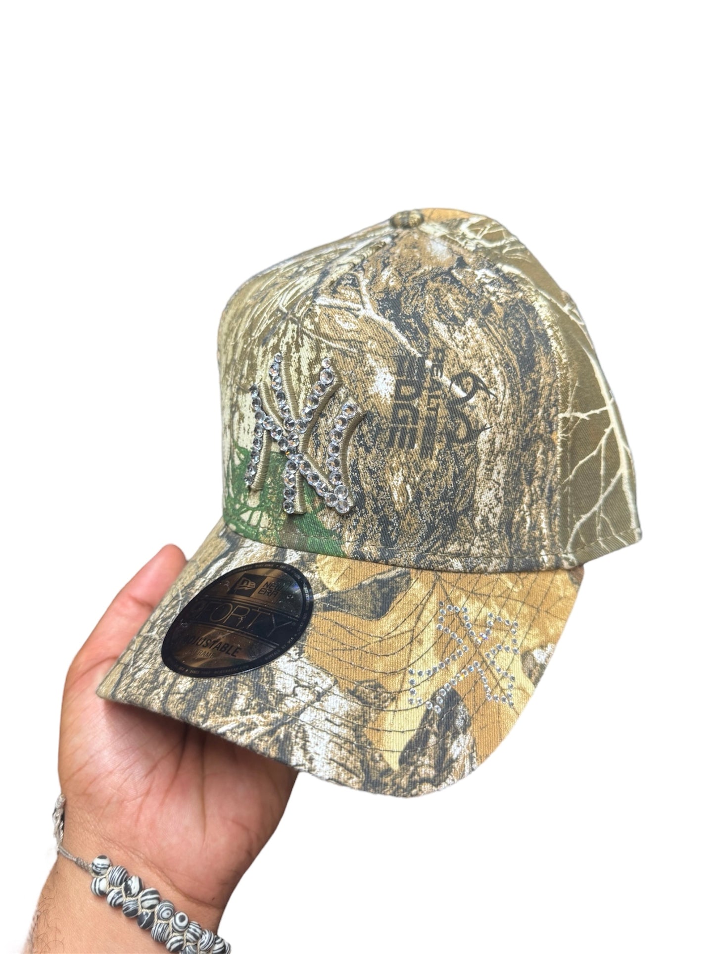 POLANCAPS NY ICE CROSS REALTREE SNAPBACK