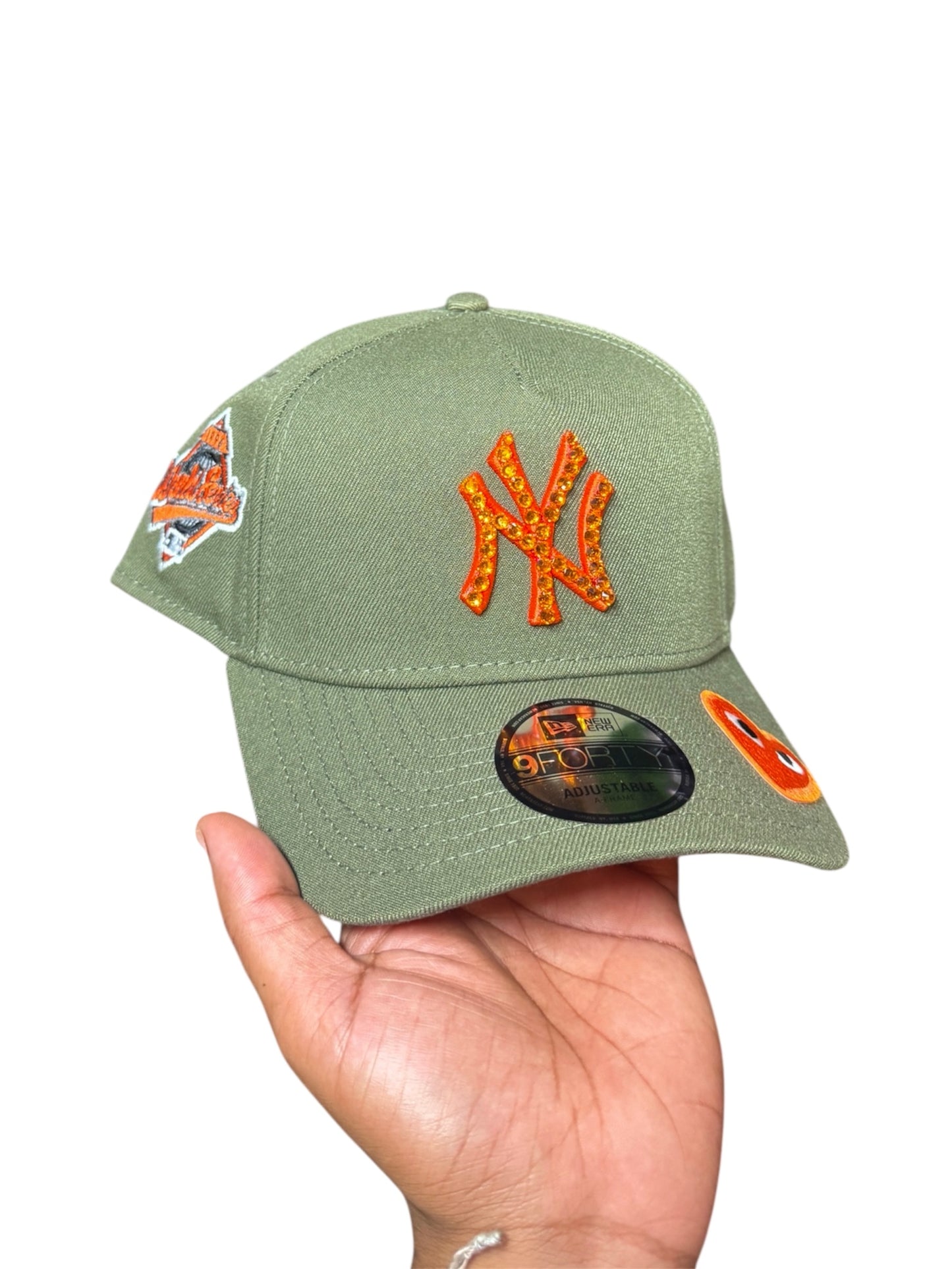POLANCAPS NY ICE OLIVE GARÇONS SNAPBACK