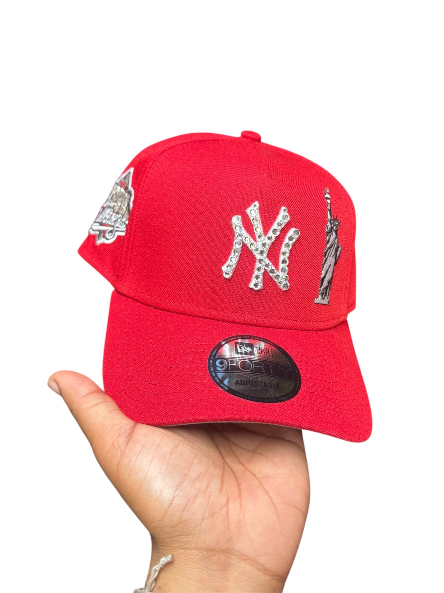 POLANCAPS NY RED STATUE SNAPBACK