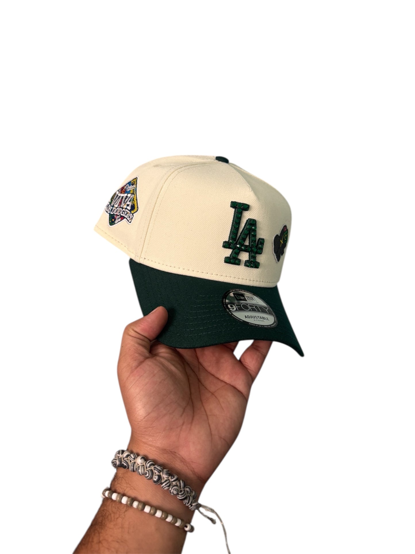 POLANCAPS LA KAWS GRN SNAPBACK