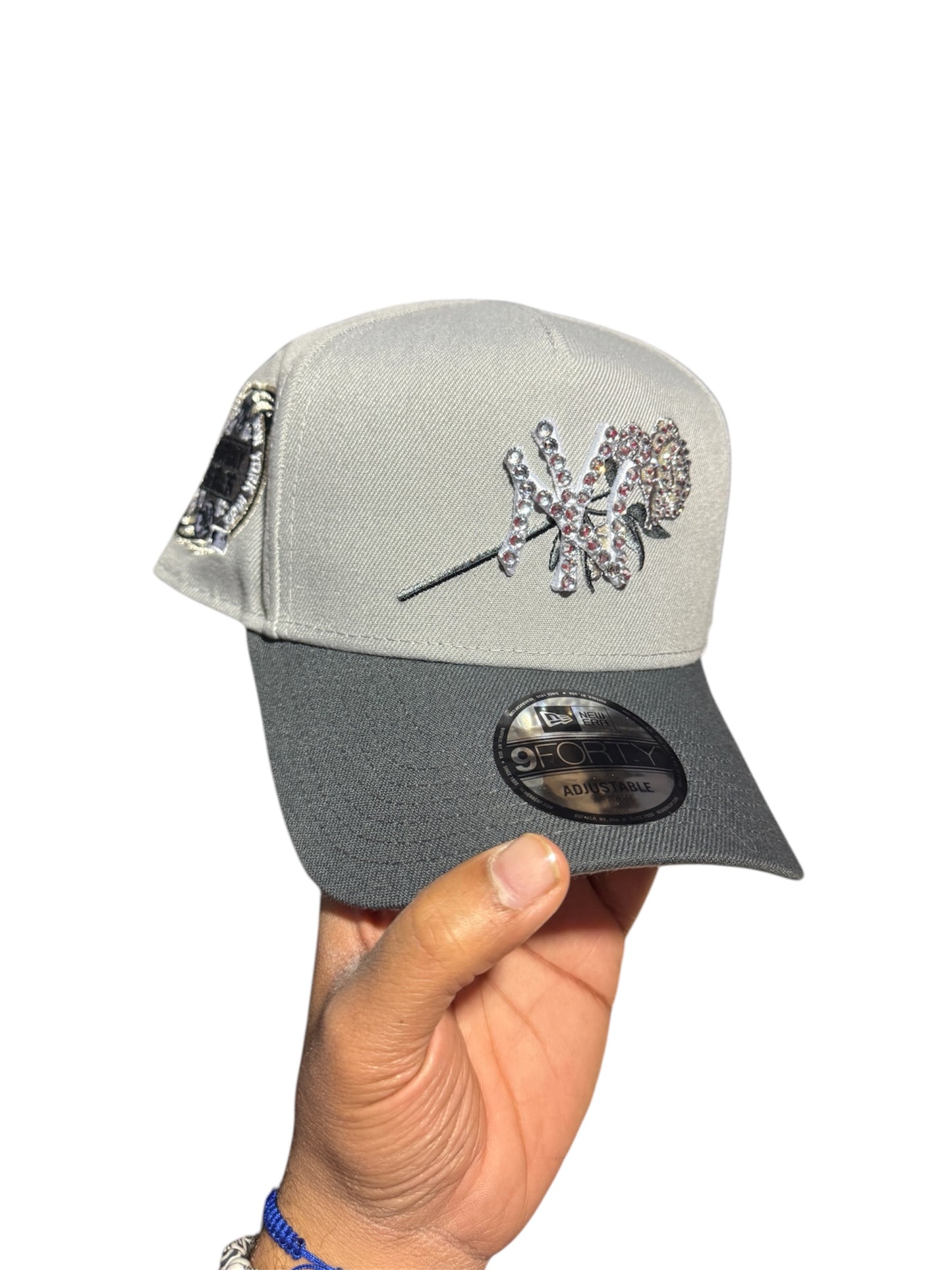 POLANCAPS NY ICE COOL GREY ROSE SNAPBACK