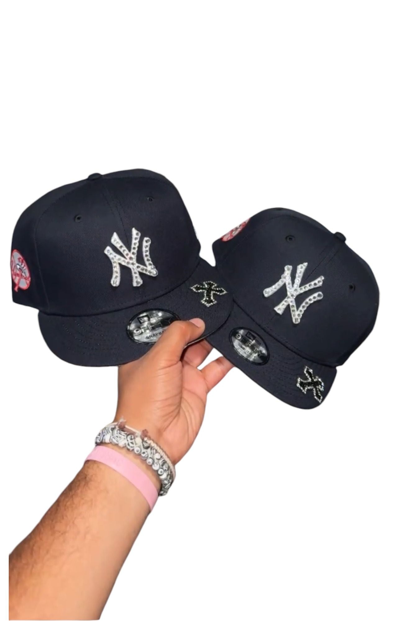 Iced-out Yankees SnapBack
