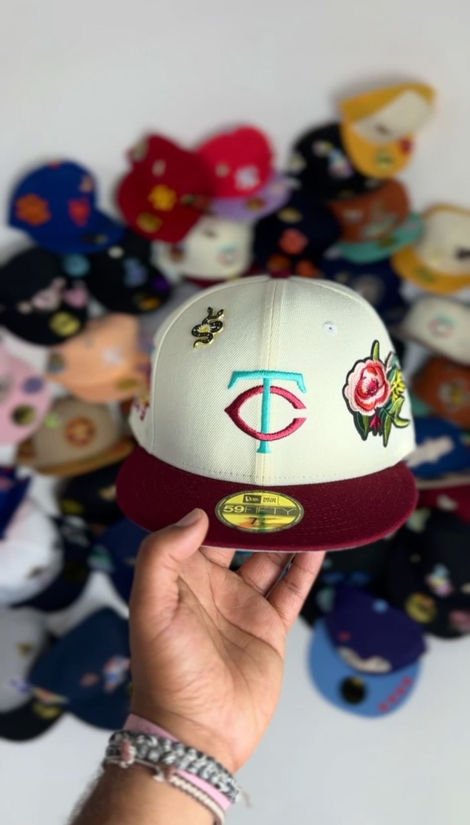 Twins Rose Fitted