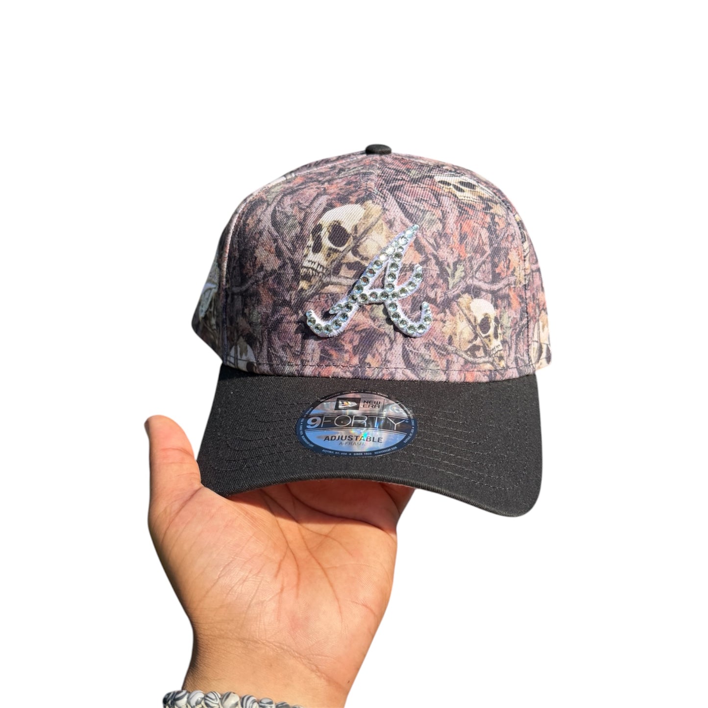 POLANCAPS ATL Skull SNAPBACK