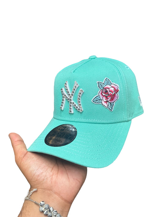 POLANCAPS NY ICE MINT ROSE SNAPBACK
