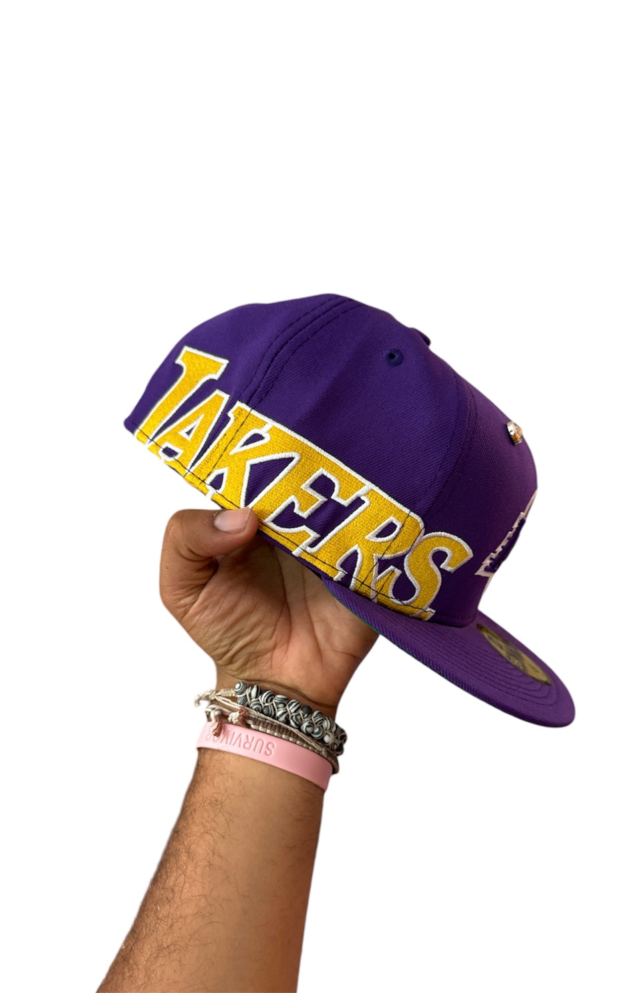 Size 8 KOBE Lakers Fitted