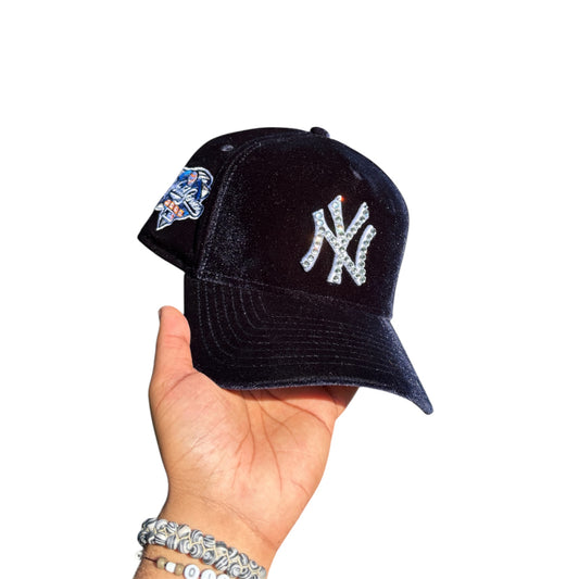 POLANCAPS NYY Velour SNAPBACK