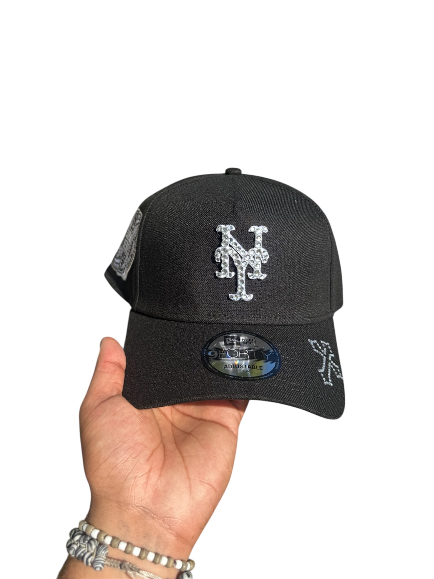 POLANCAPS NY Mets Cross SNAPBACK