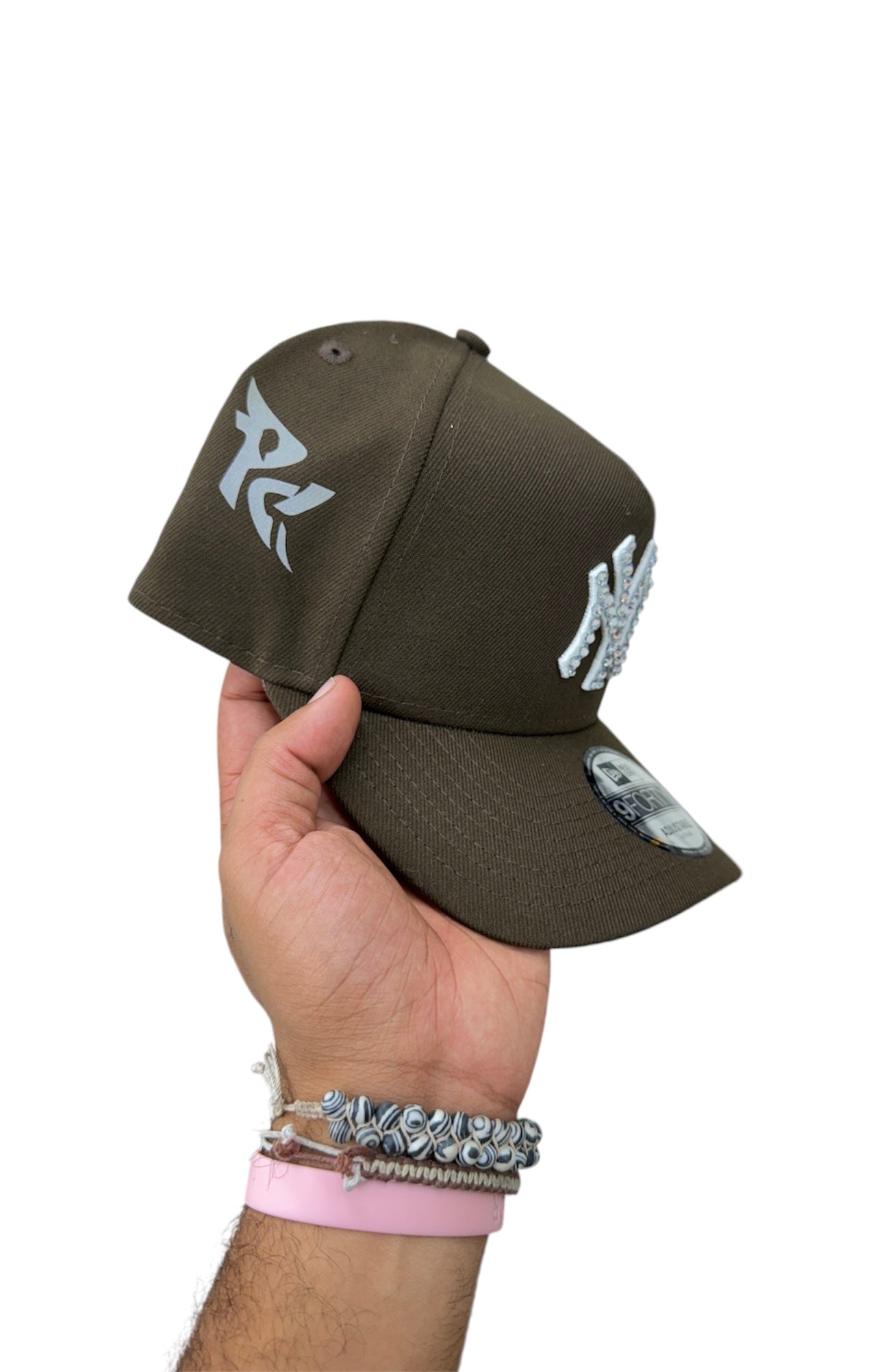 POLANCAPS NY ICE Brown SNAPBACK