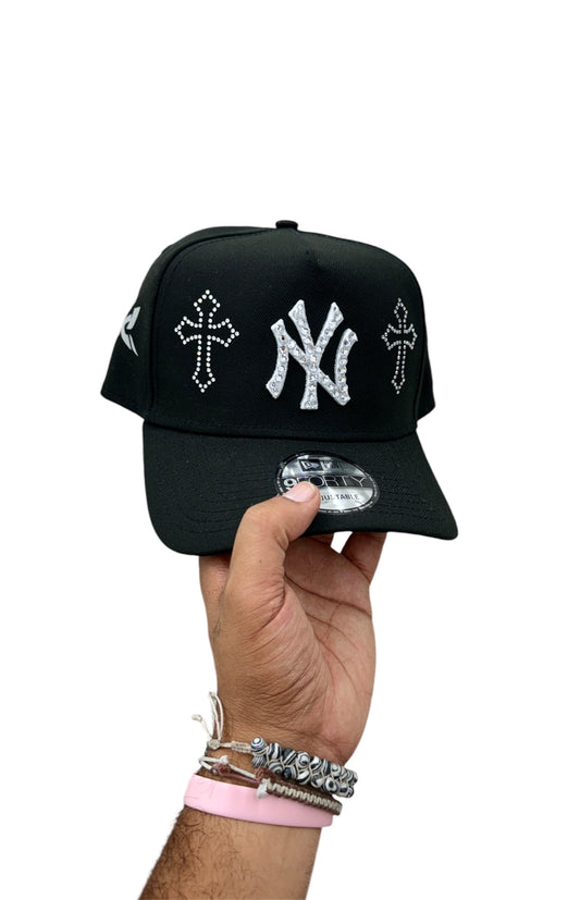 POLANCAPS NY ICE Black SNAPBACK