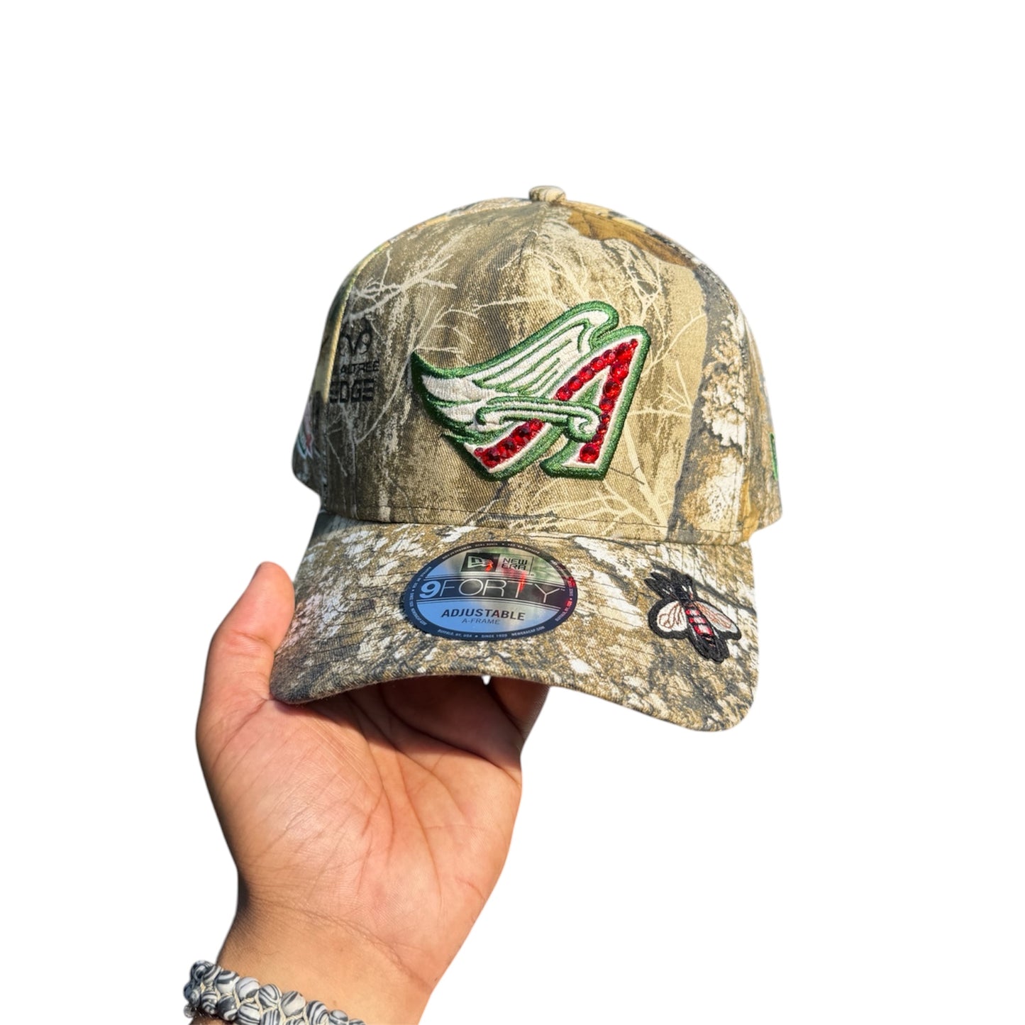 POLANCAPS Camo Angels SNAPBACK