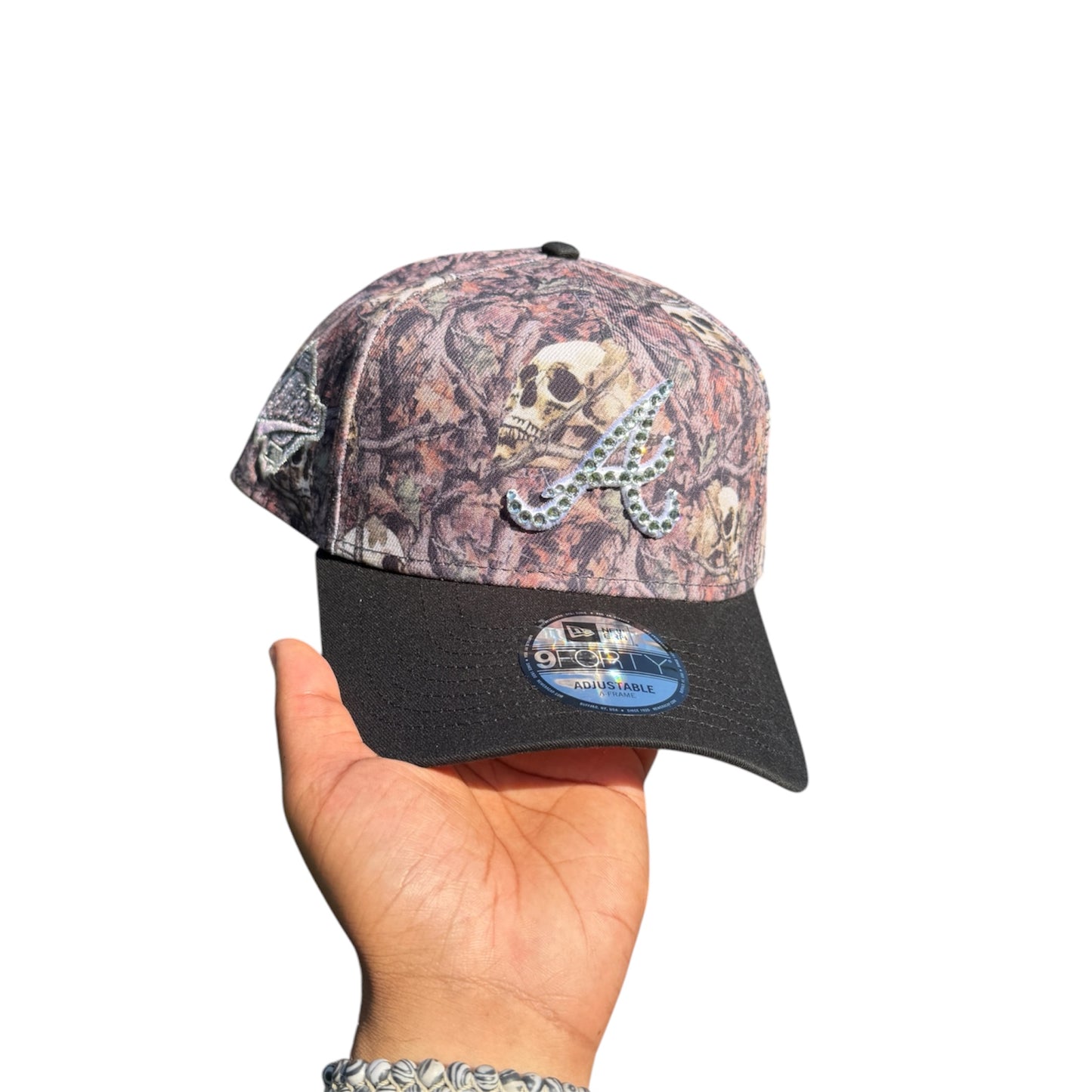 POLANCAPS ATL Skull SNAPBACK