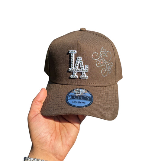 POLANCAPS LA Brown Ice SNAPBACK